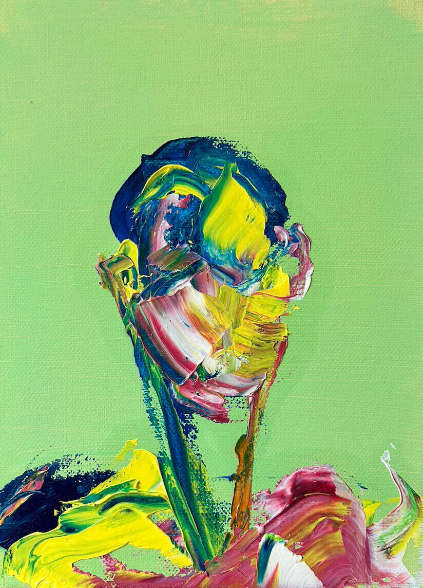 Selbstbildnis im Sommer - Leonel Perez 1