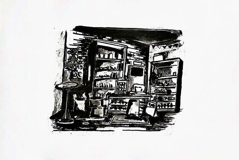 Kiosk aus Stein - Luna Stender 1