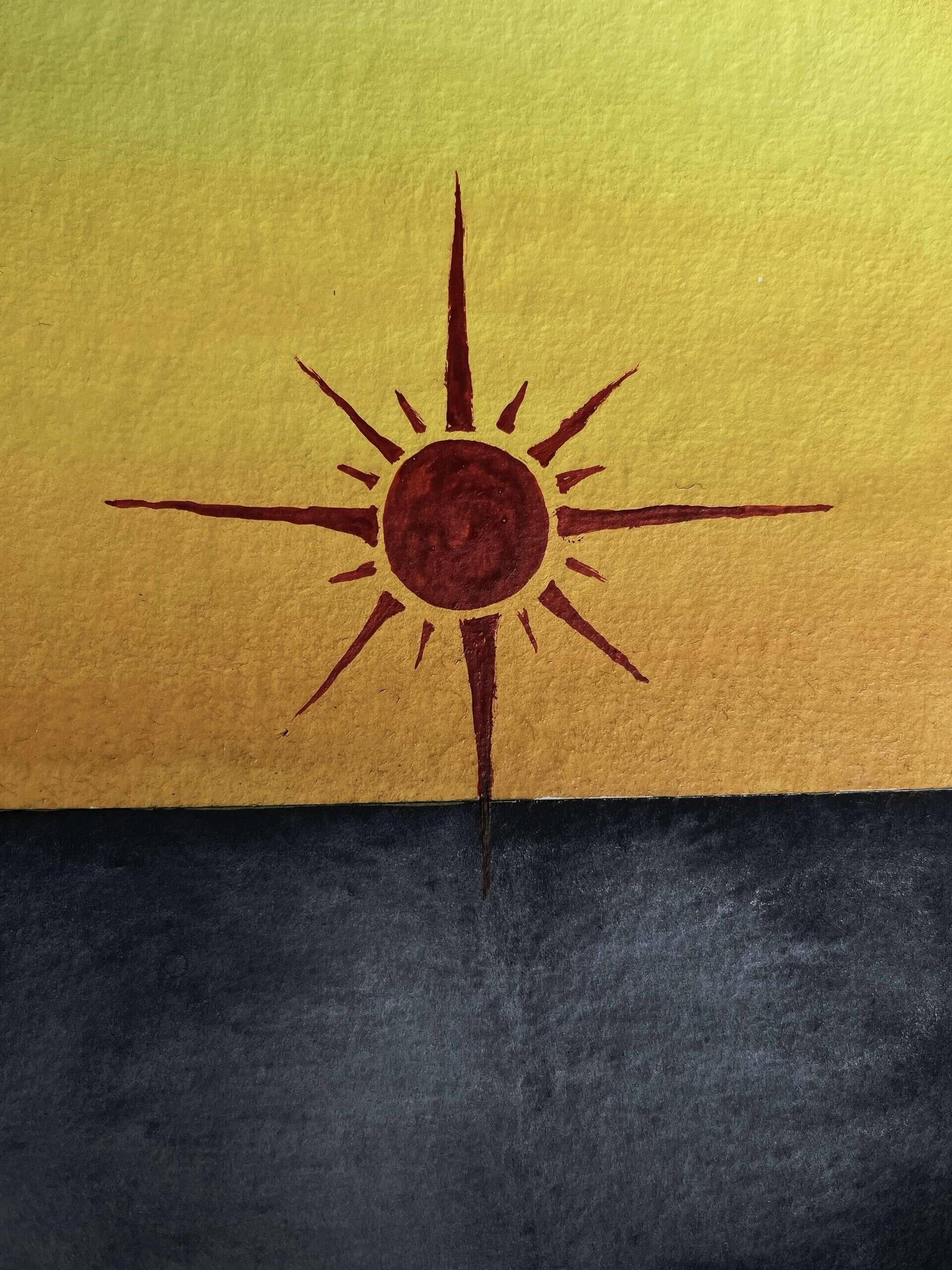 The sun unhoused - I saw 2