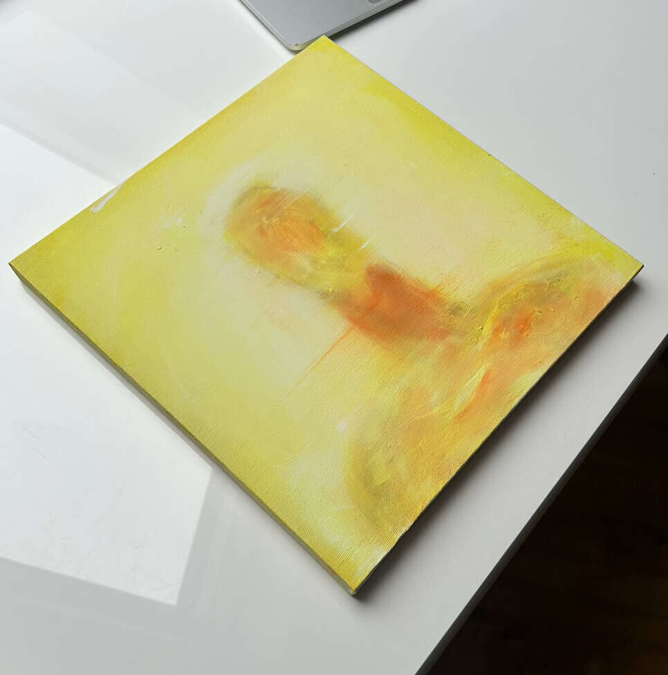 Dissolved Portrait in Yellow - Leonel Perez 2