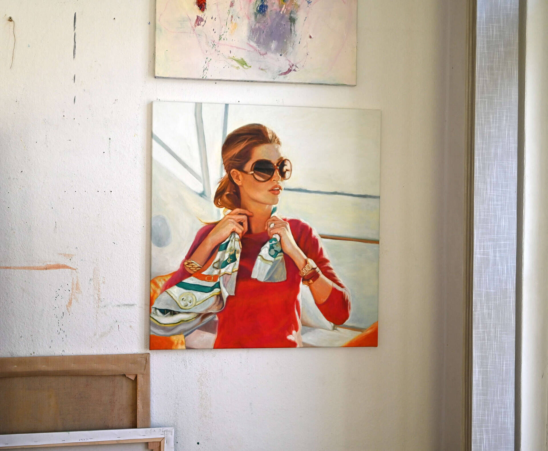 Frau mit Sonnenbrille - Christian Herzig 2