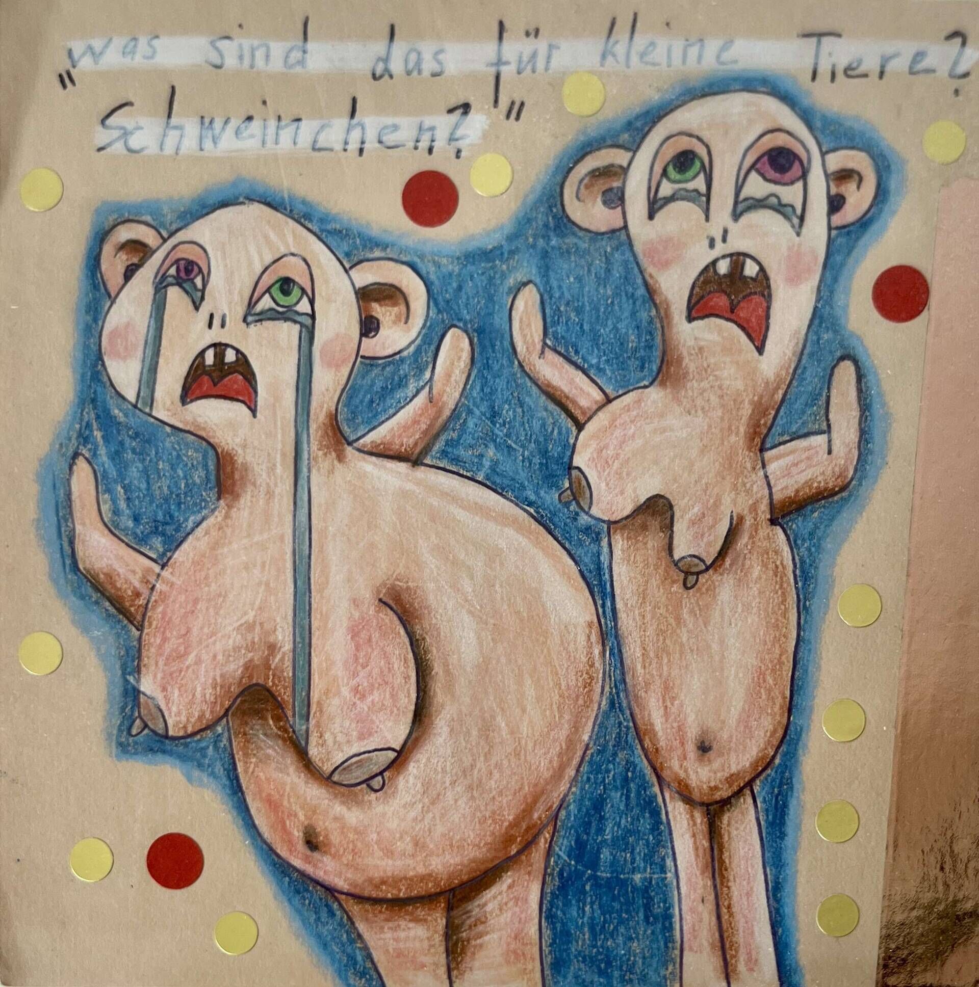 Serie 1: "Oach guck doch mal ...", kleine Schweinchen - Lara Burgmann 3