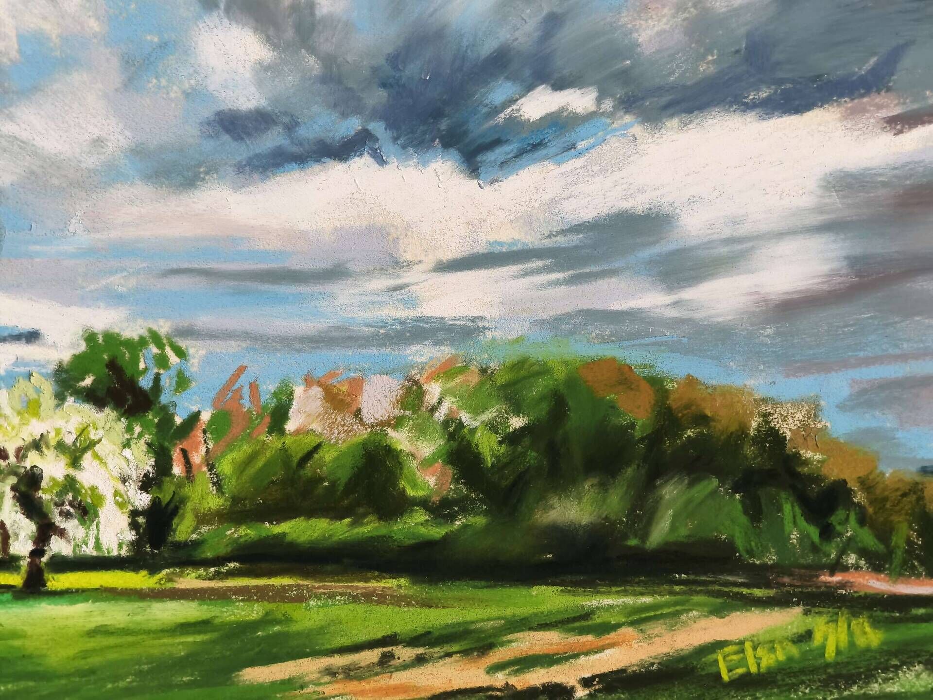 Plein air im Bergischen Land - Elza Slo 2