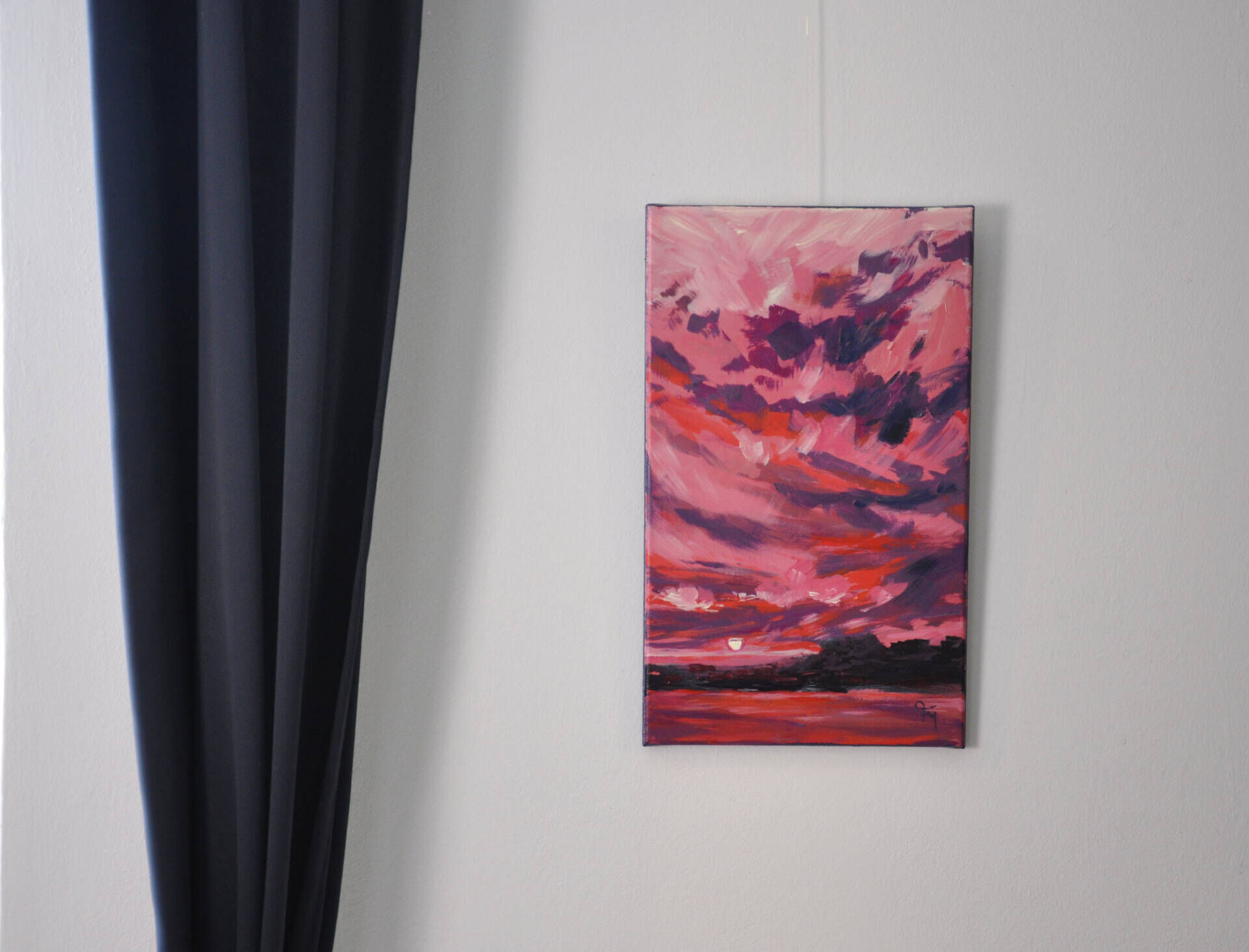 Wolkenlandschaft magenta - Melissa Faltermeier 1