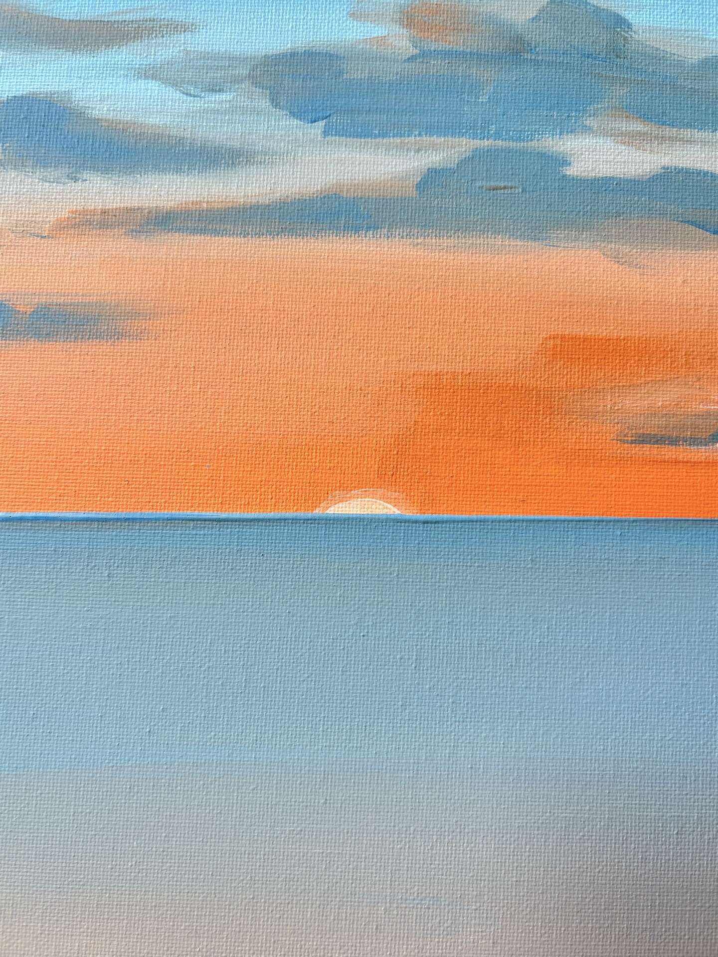 Sanftes Meer im Abendlicht - Nazanin Raji 3