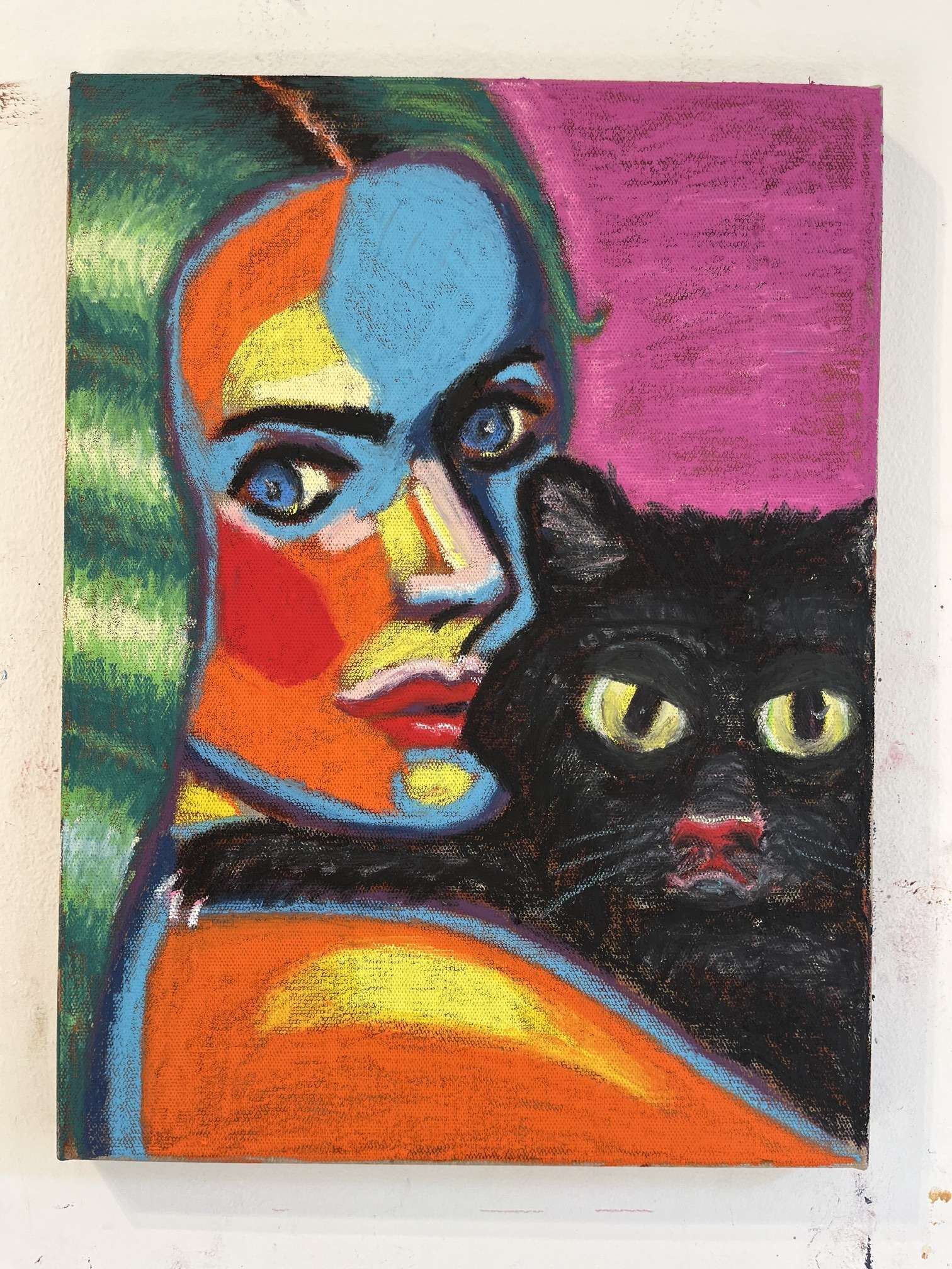 The black cat I - Anna Hopfensberger 2