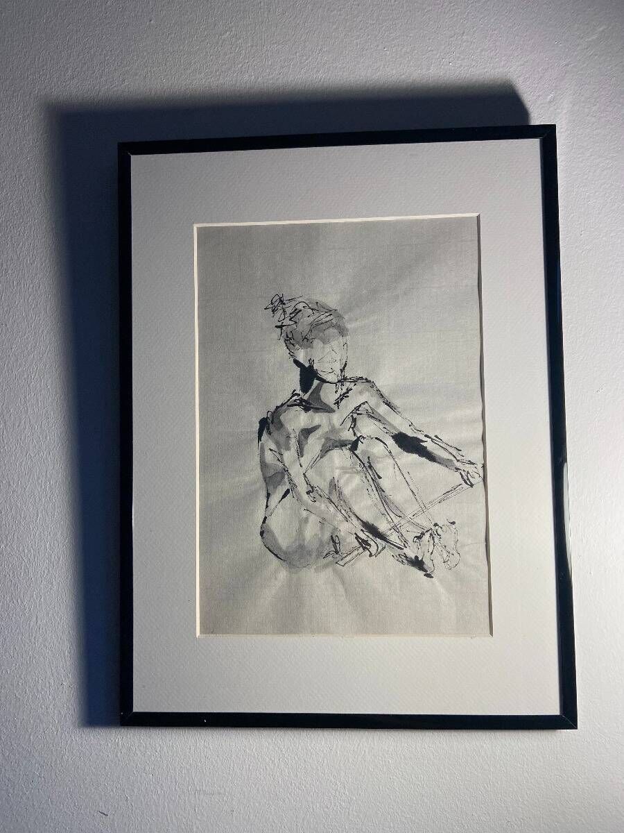 Femme assise