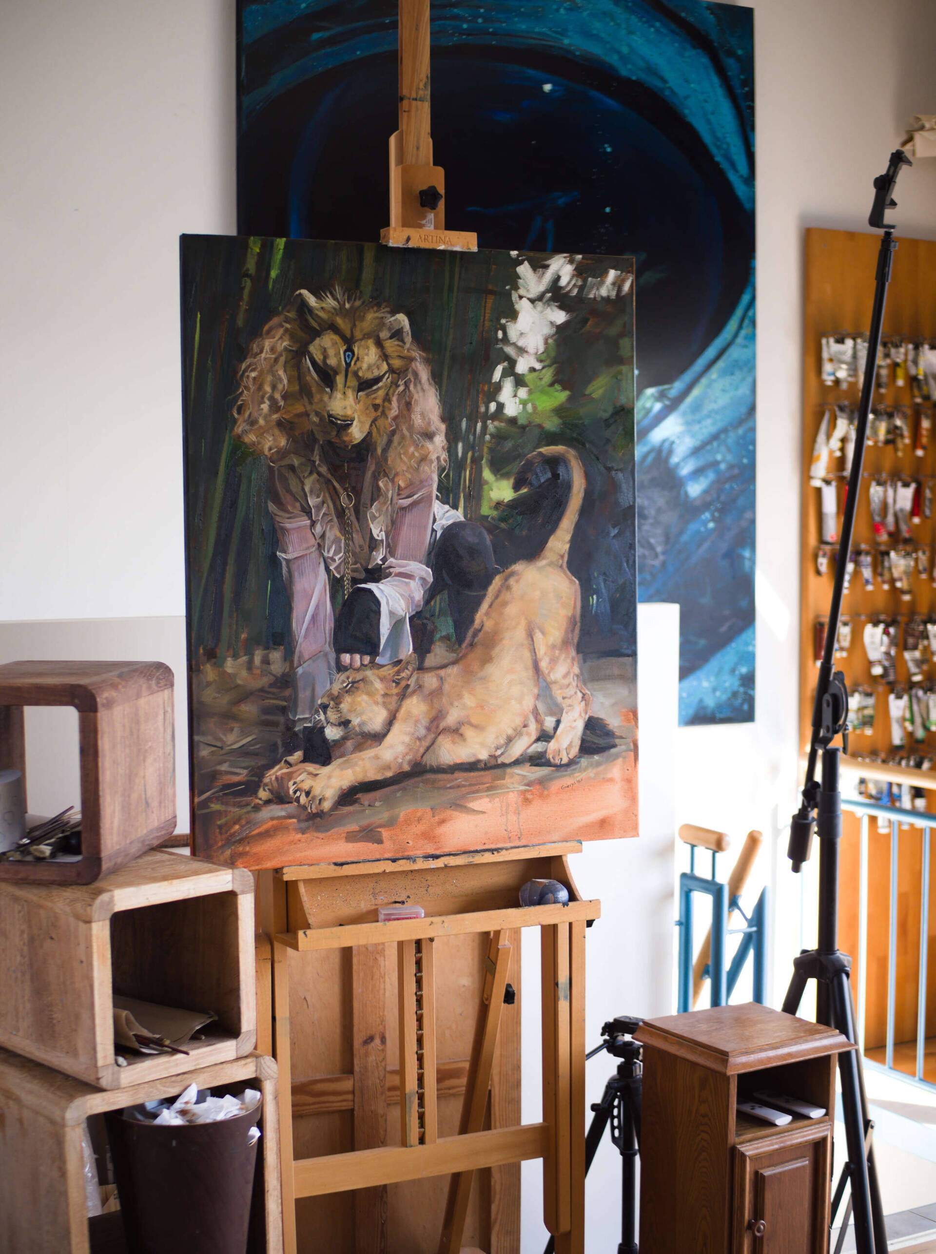 Curly Lioness - Oleksii Gnievyshev 9