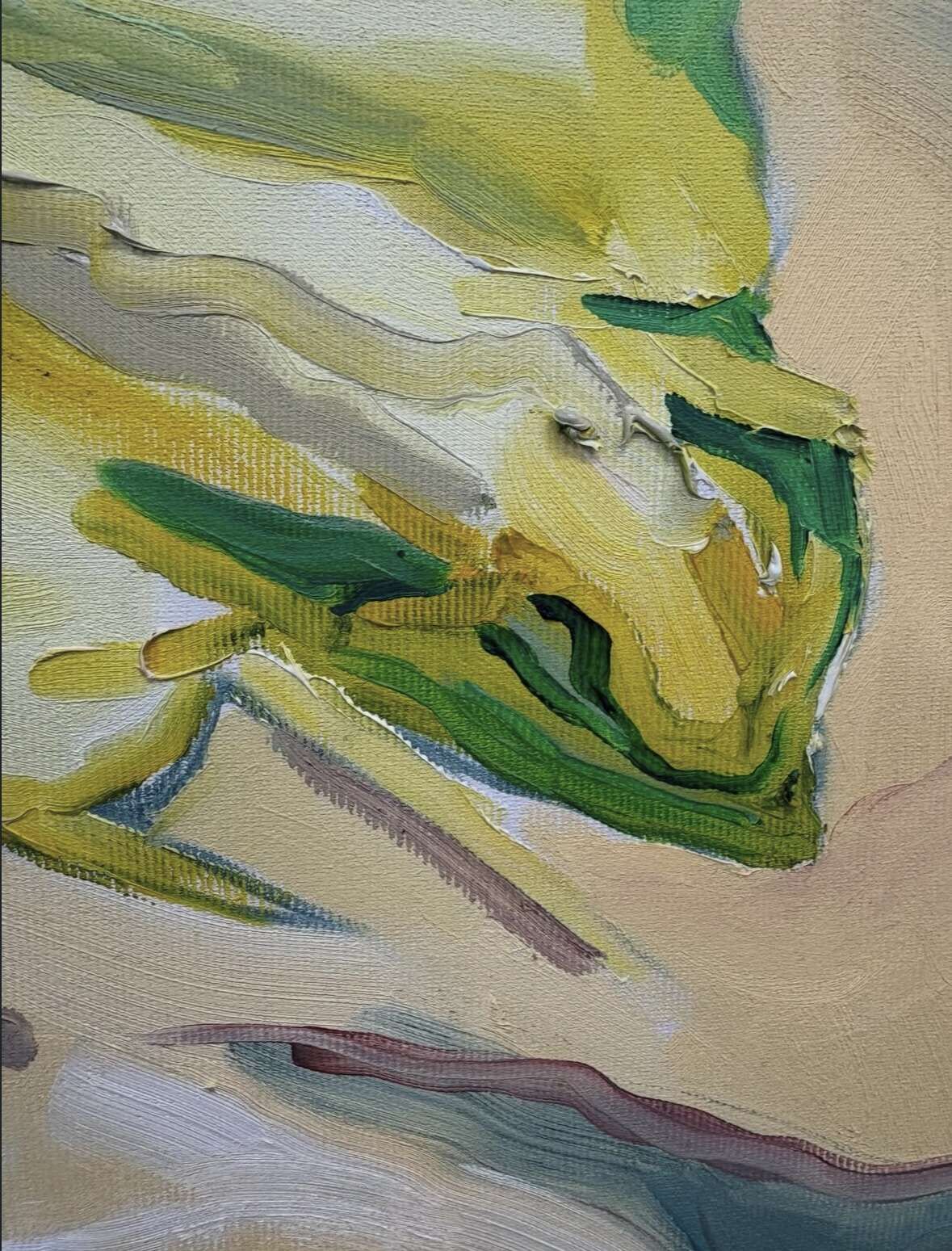 Einpflanzen und Festtreten des Halms - Jonathan Lützen 4