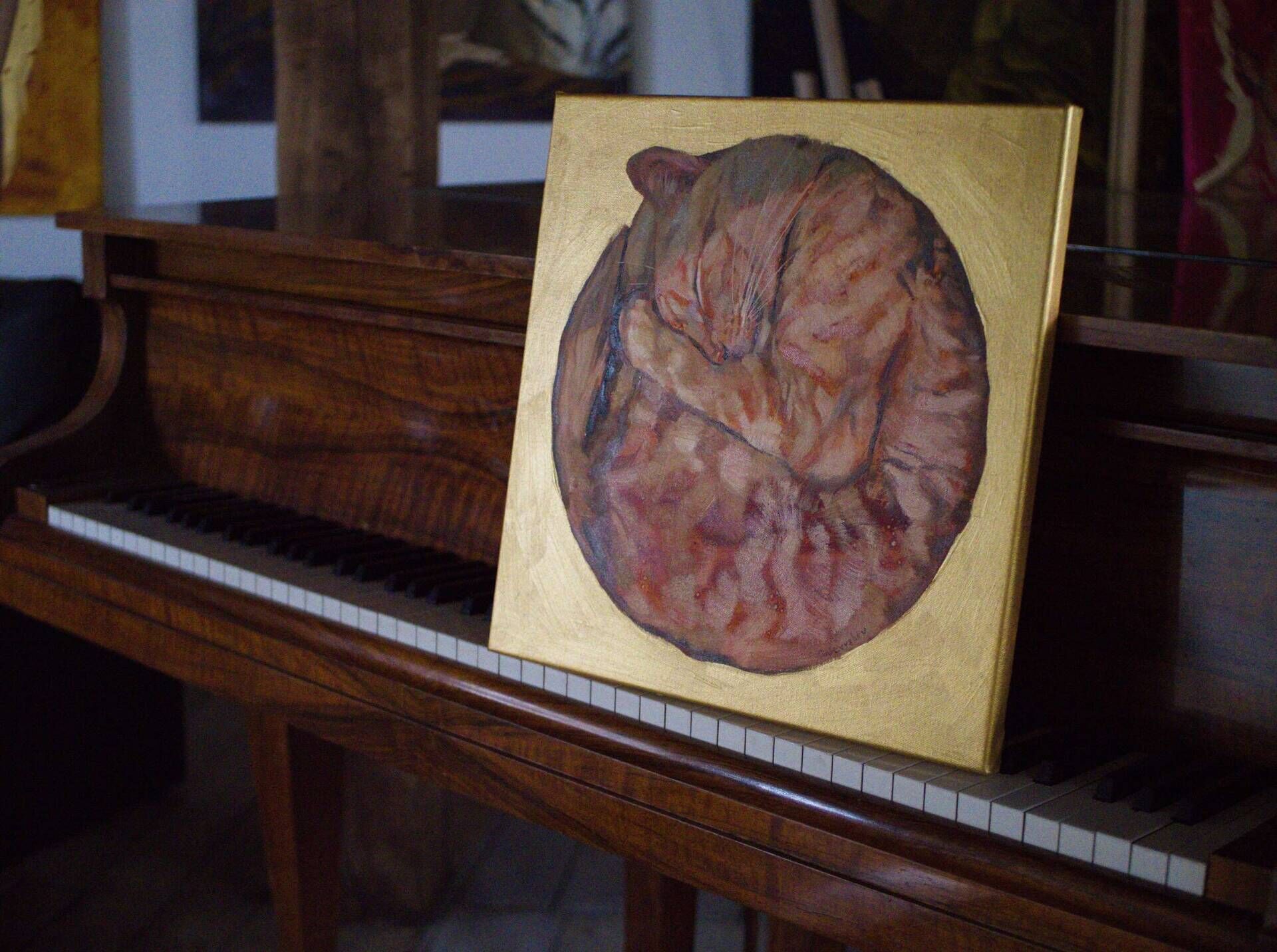 Schlafende Katze - Oleksii Gnievyshev 2