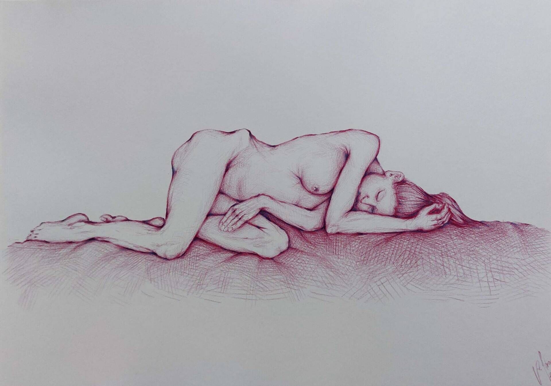 Aktstudie - Alexander Straub 1