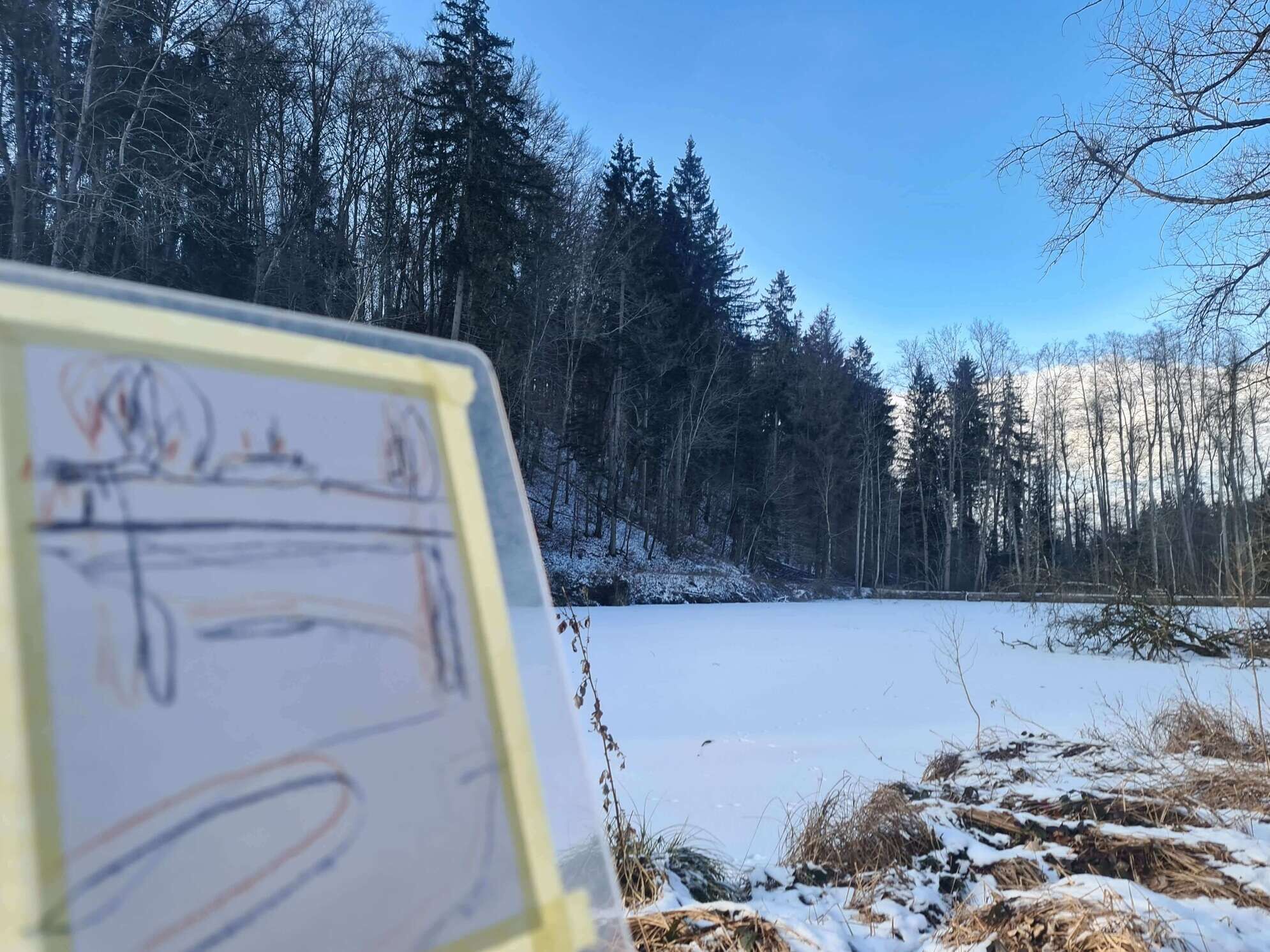 Aquarell am See 2 - Annegret Mainz 5