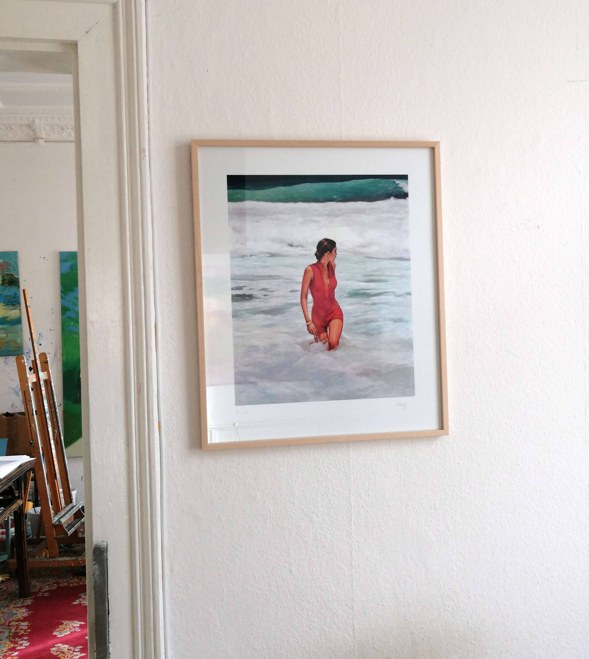 Badende (Druck) - Christian Herzig 2