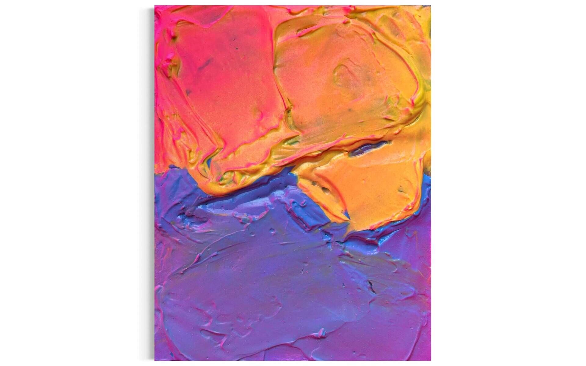 Yellow and Blue Gloss (Study) - Leonel Perez 2