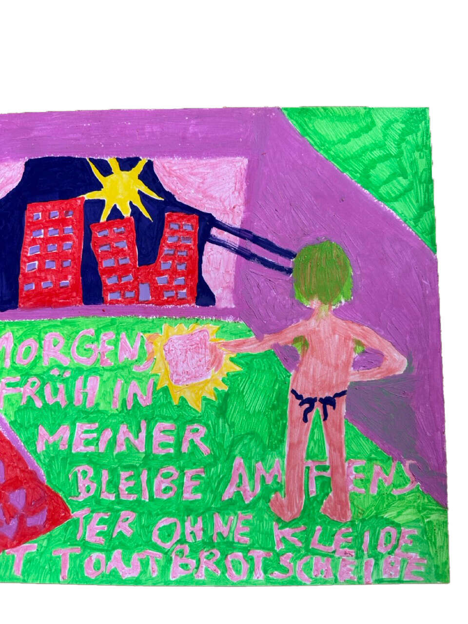 Morgens früh in meiner Bleibe am Fenster ohne Kleide - Linda Denkert 3