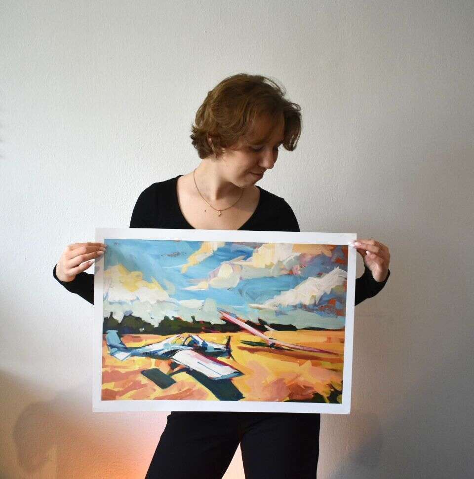 C- Falke Print - Alica Pratsch 1