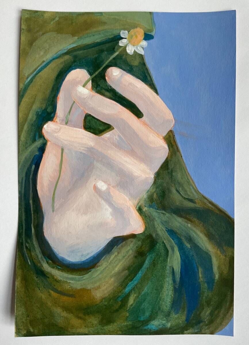 Kurz an dich gedacht (Handstudie)