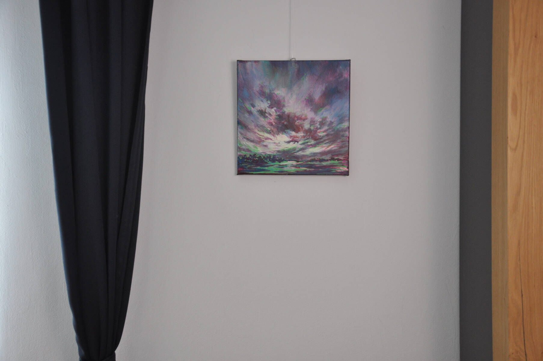 Wolkenlandschaft Violett