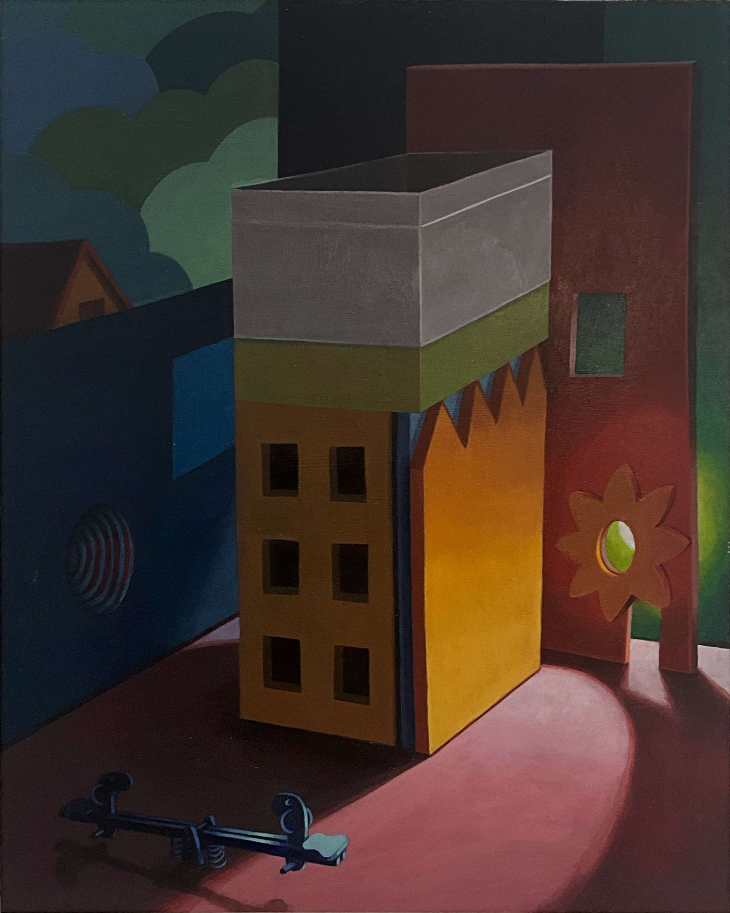 Blaue Wippe - Lukas Franz Zimmermann 1