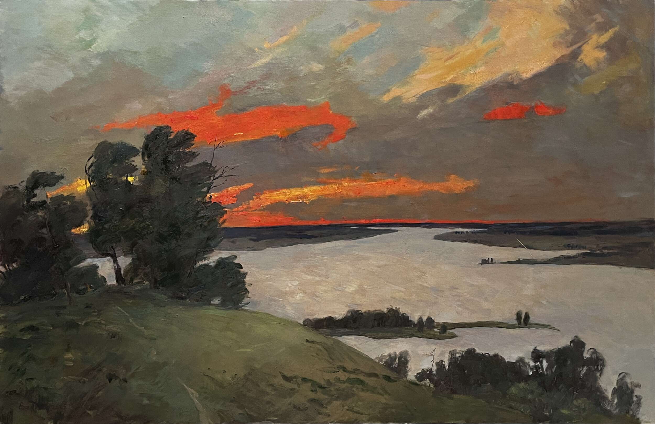 The light burning in anxiety - Bohdan  Dobrivskyi  1