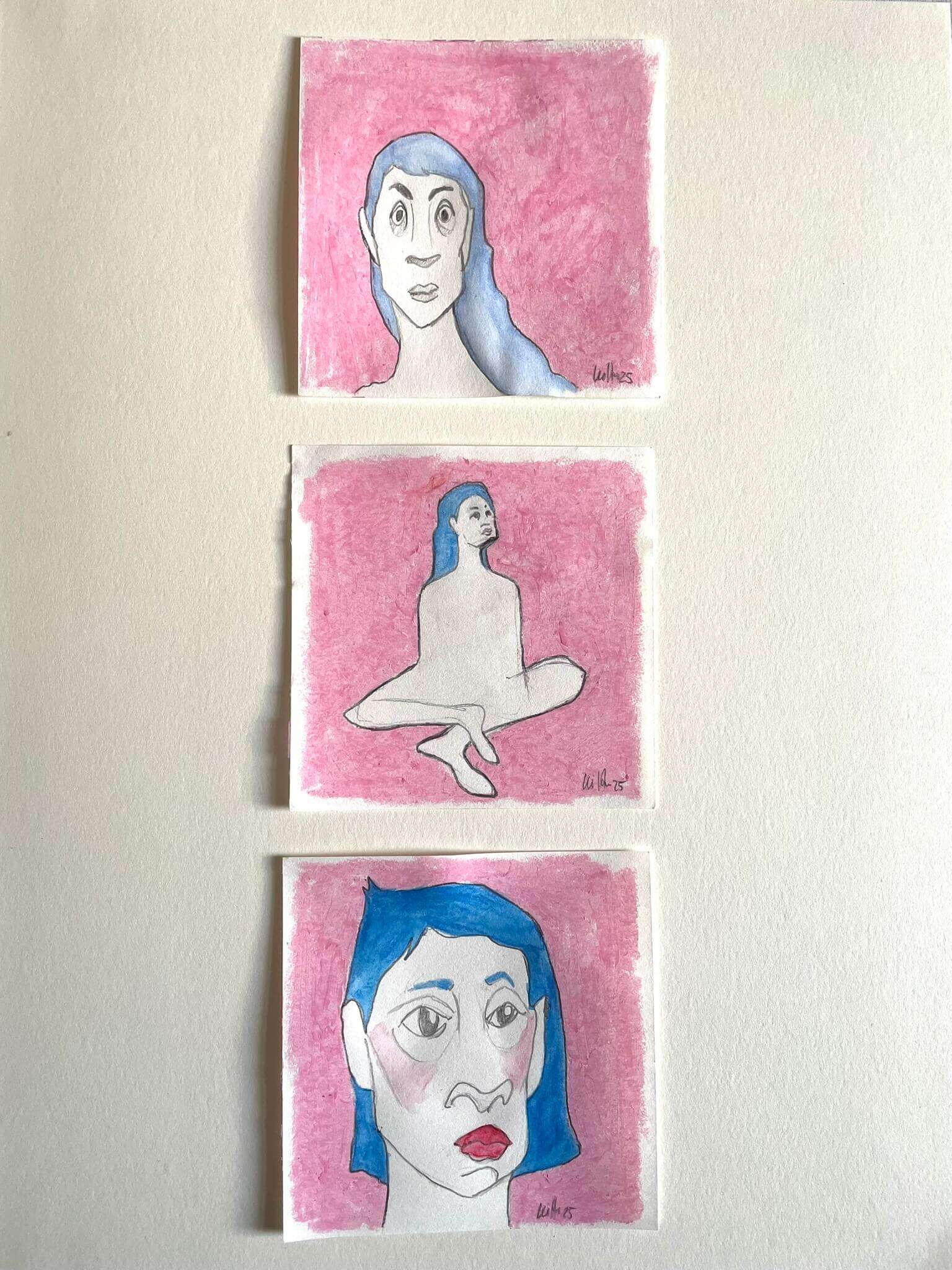 Interne Studie (kleine Serie) - Leoni Hannah 1