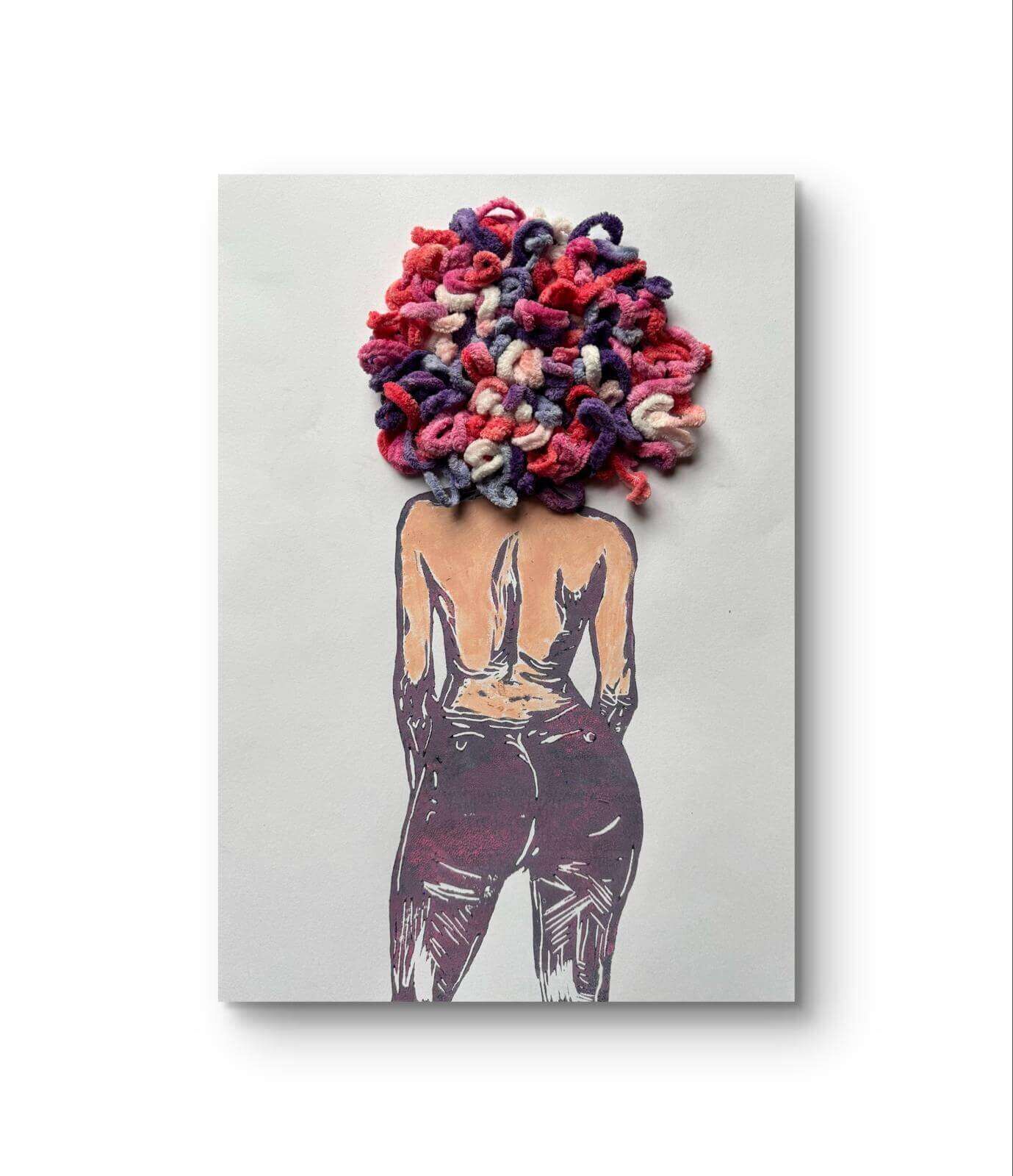 NEVER LOOK BACK COLORFUL - Sybille Stein 3
