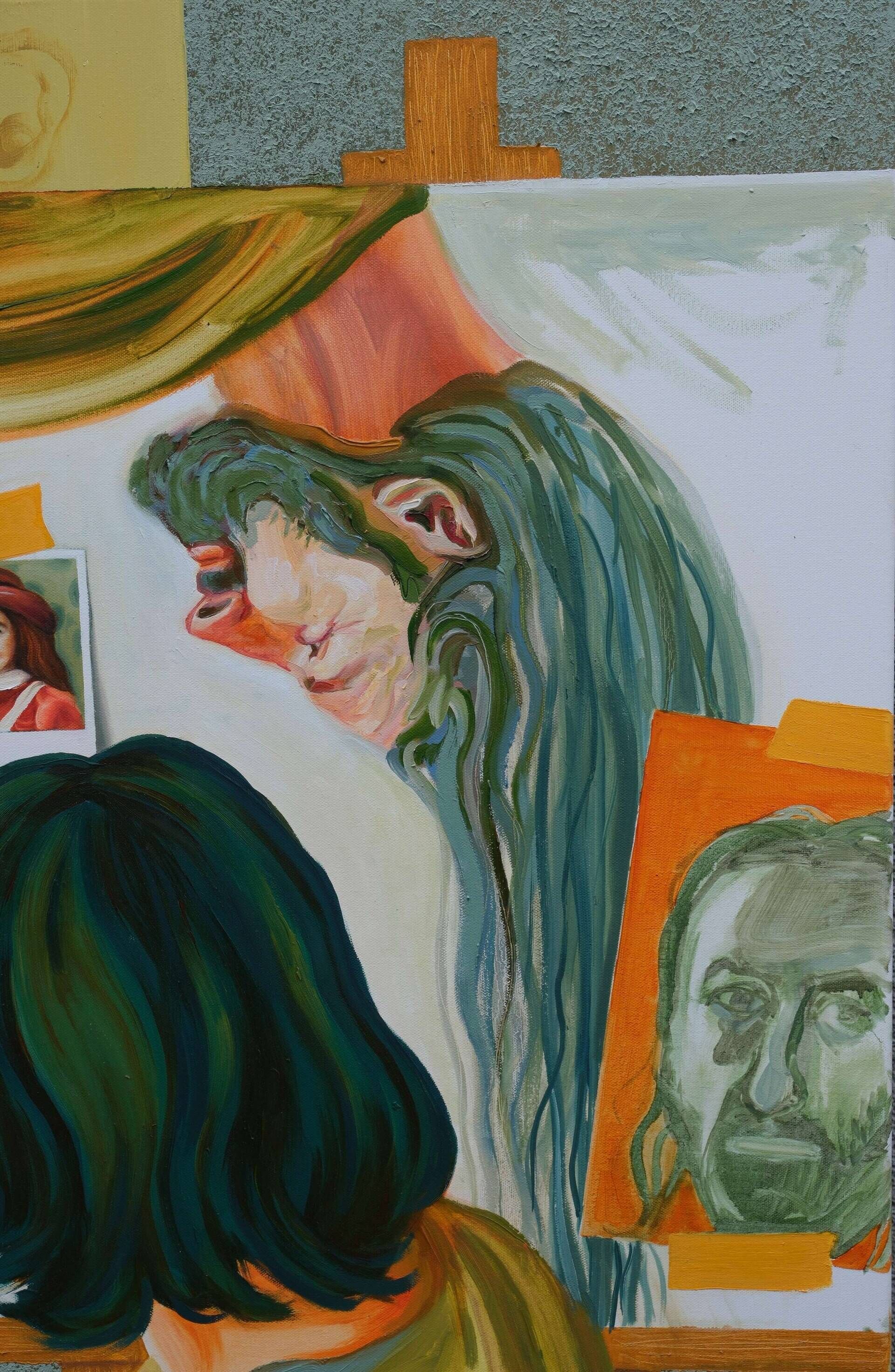 "Wer bist du?" fragte die Raupe und Alice eilte in ihr Atelier, um es herauszufinden - Christian Horras 2