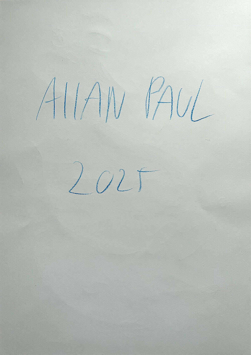 2025 - Allan Paul  2