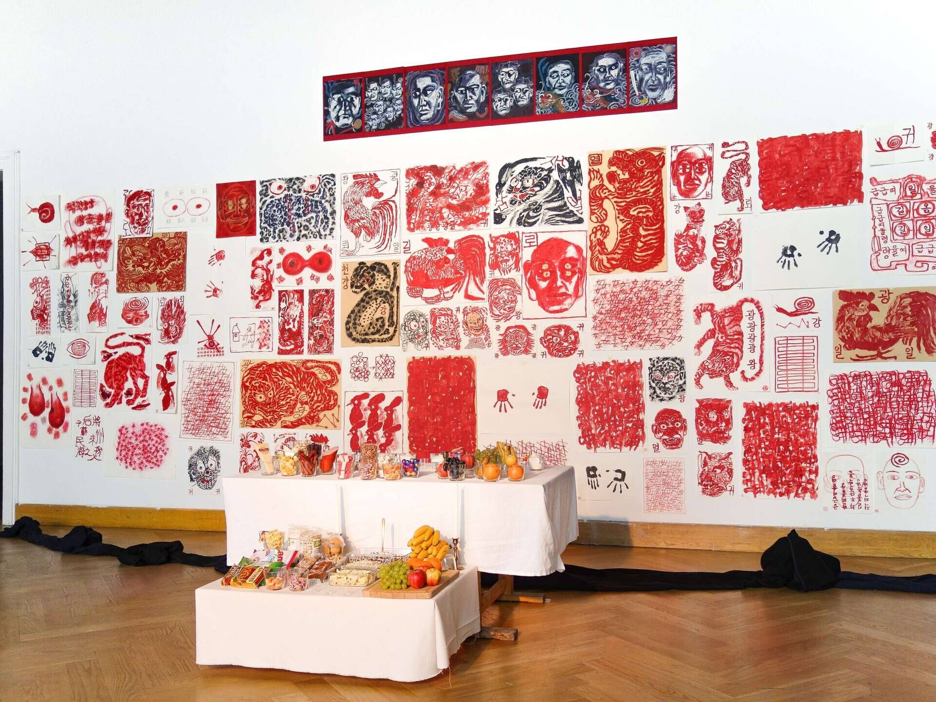 Rote Zeichnung (Hahn-3) - Soyoung Park 3