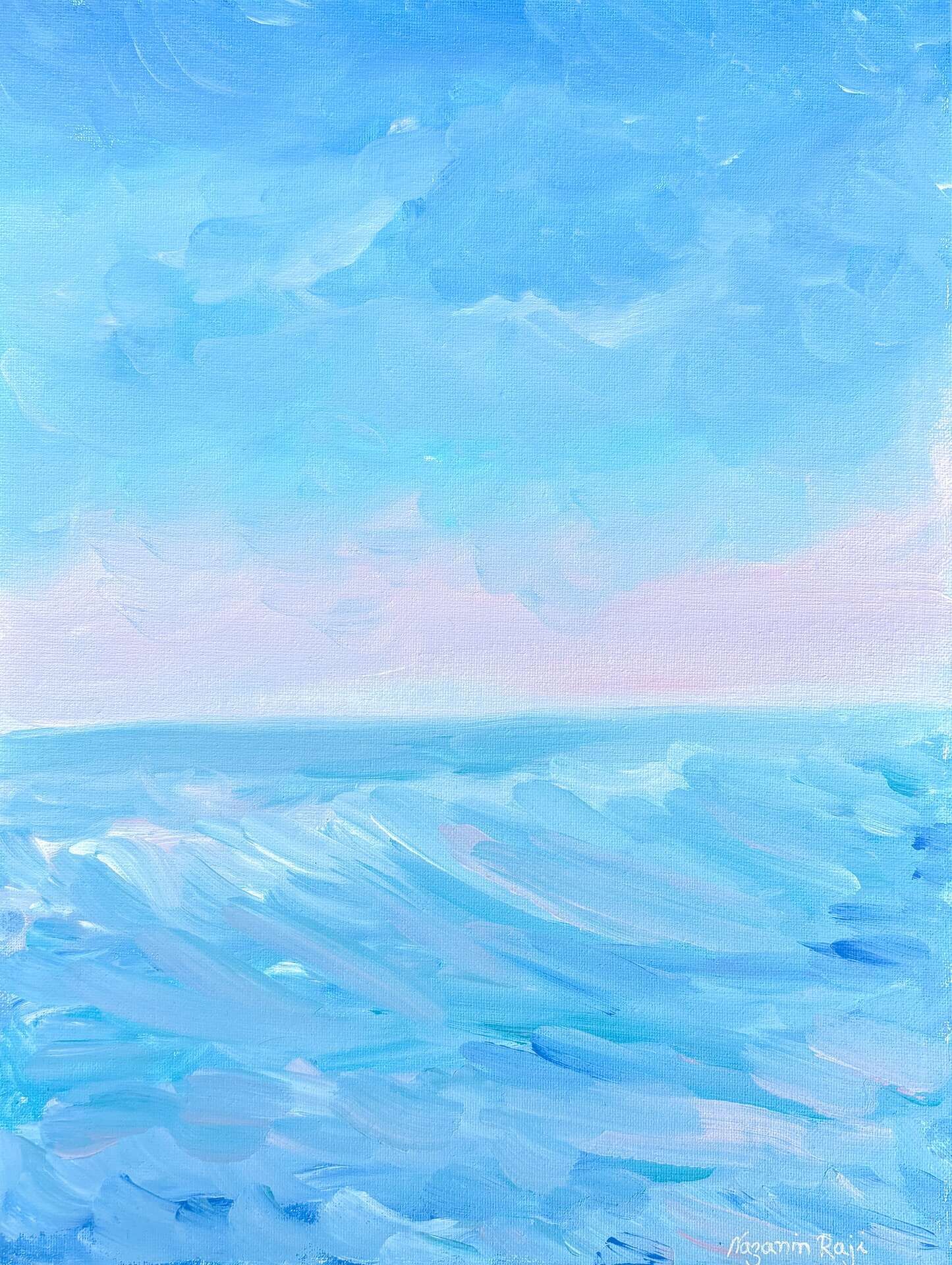 Meer bei zartem Licht - Nazanin Raji 1