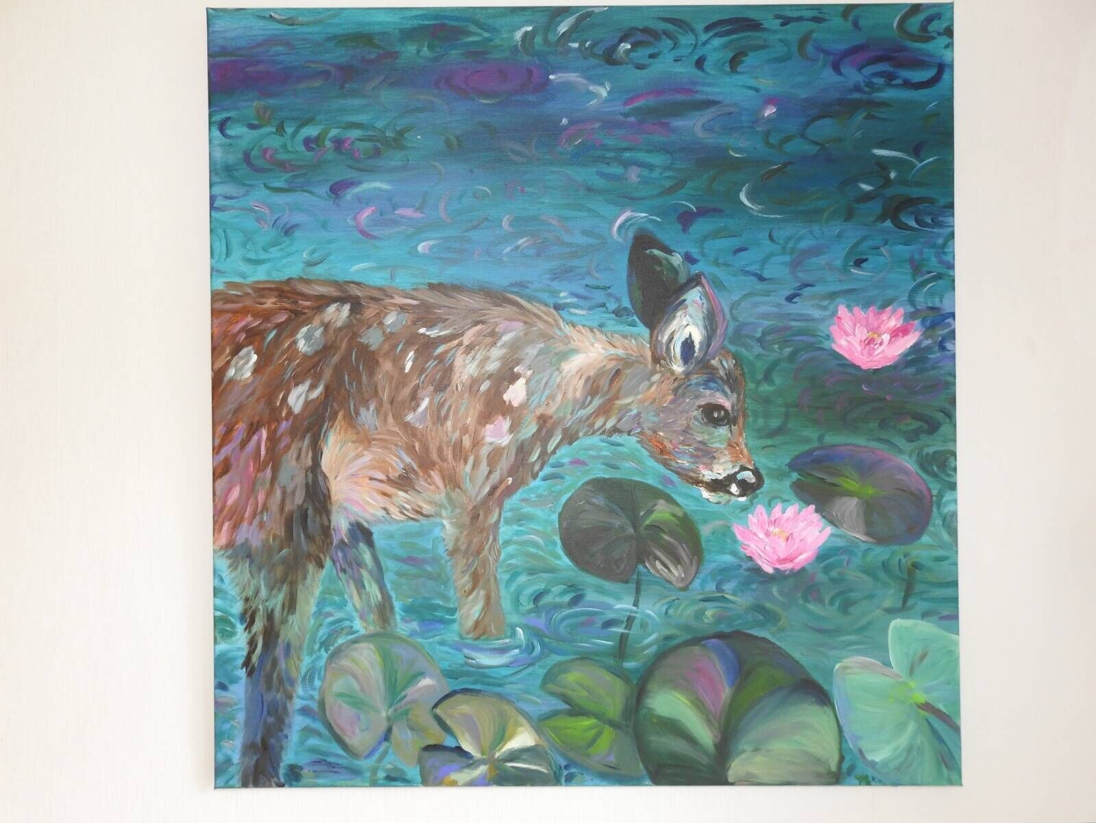 Reh am Seerosenteich 