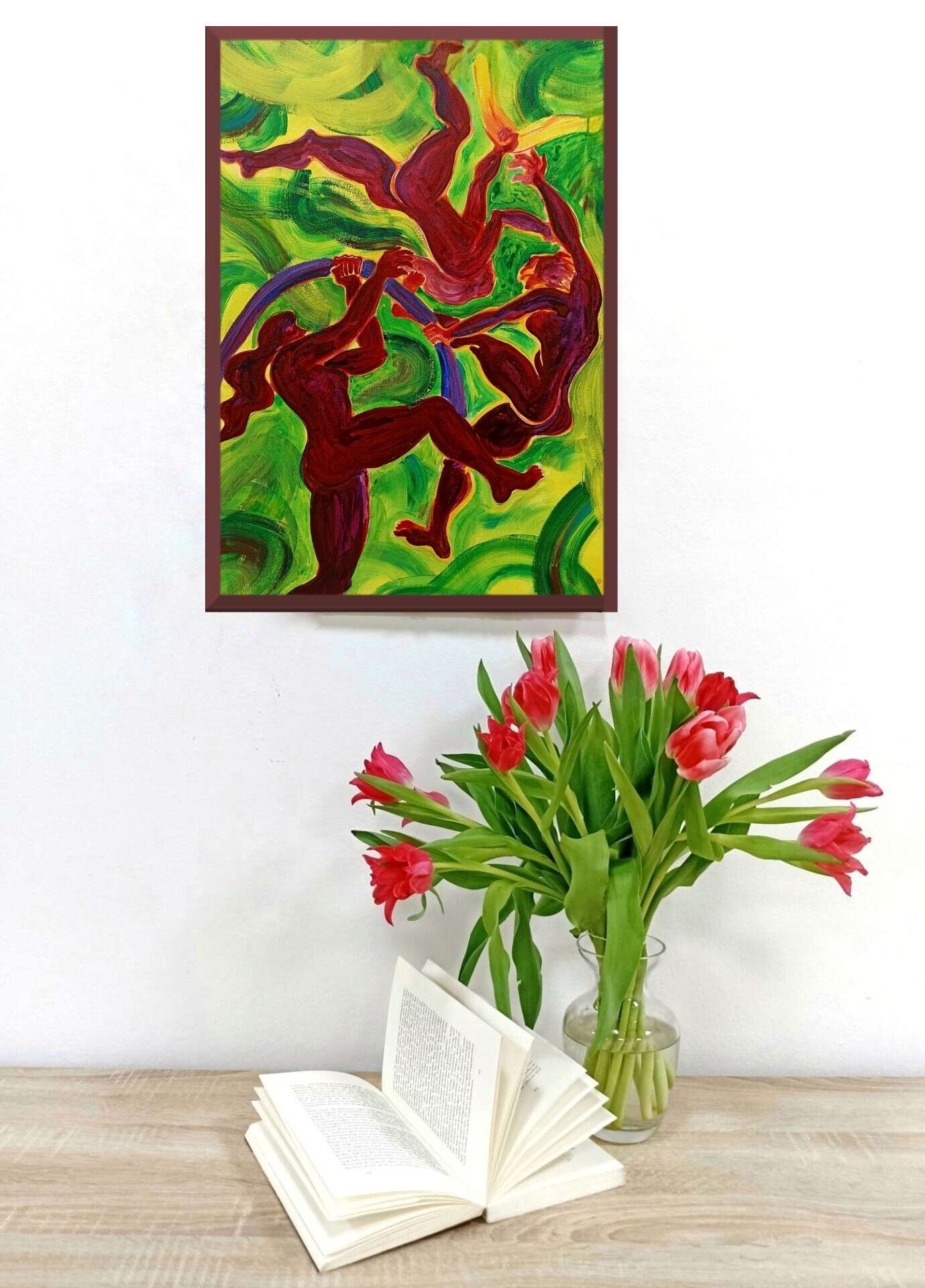 Fighting with snakes - Olesia Bieliavtseva 2