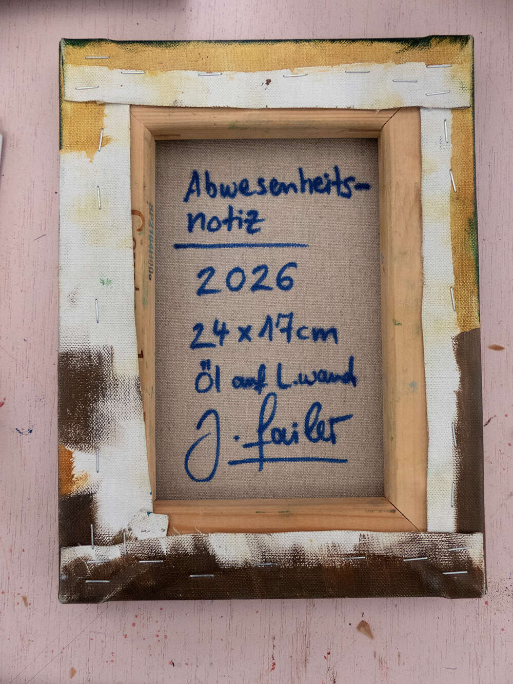 Abewesnheitzsnotiz - Jo Failer 4