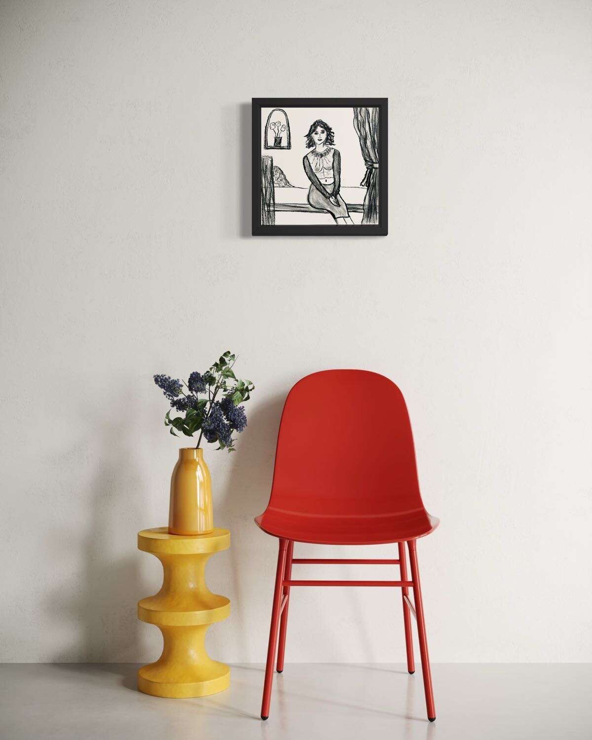 Madame mit den drei Blumen - Martina  Schepperle  4