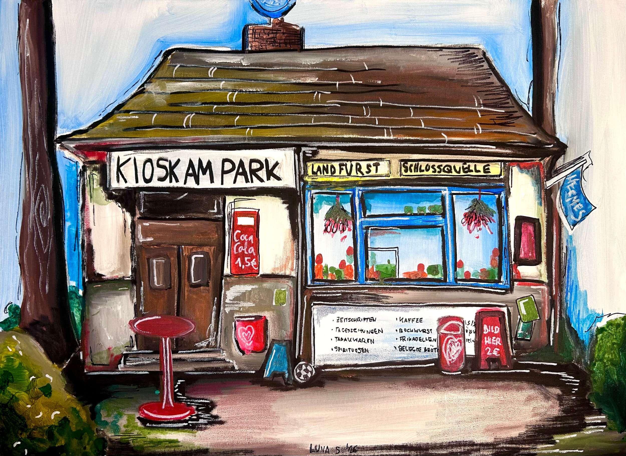 Kiosk am Park - Luna Stender 1