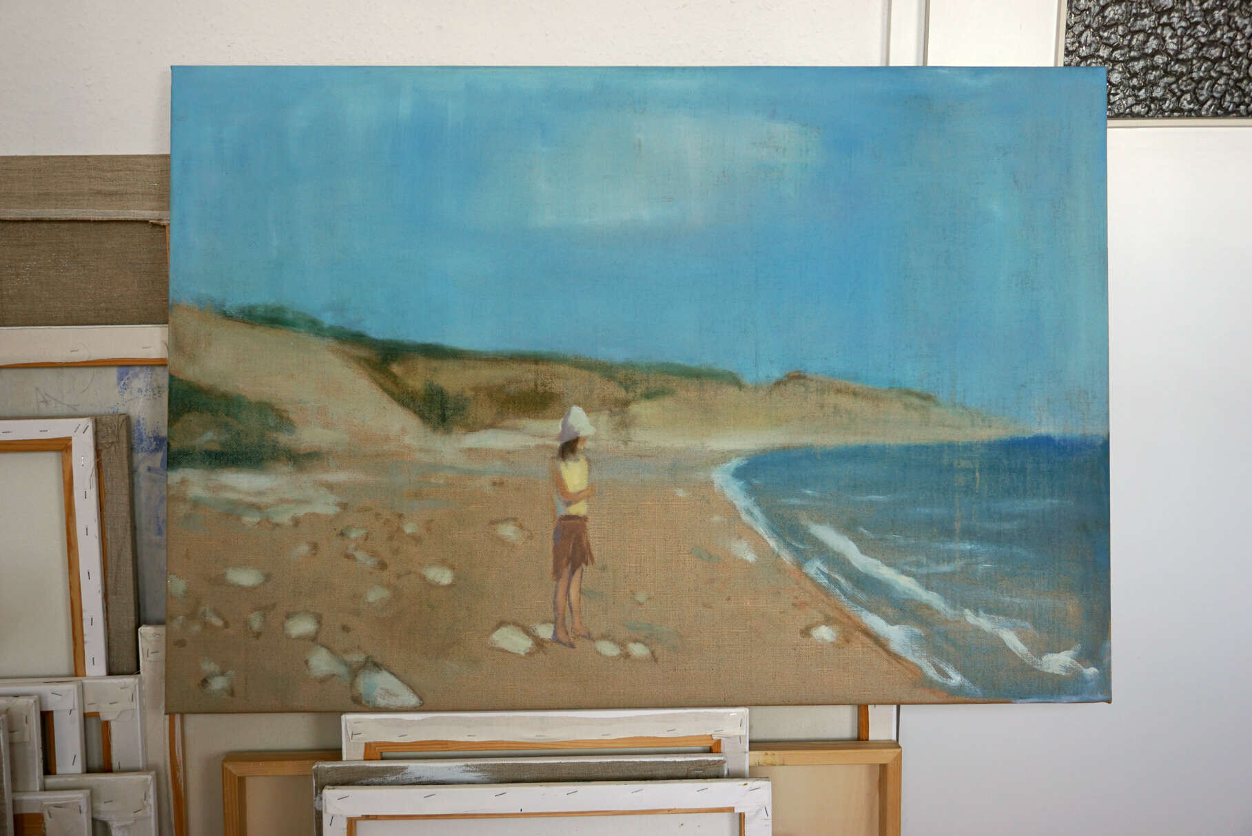 Frau am Meer - Christian Herzig 1