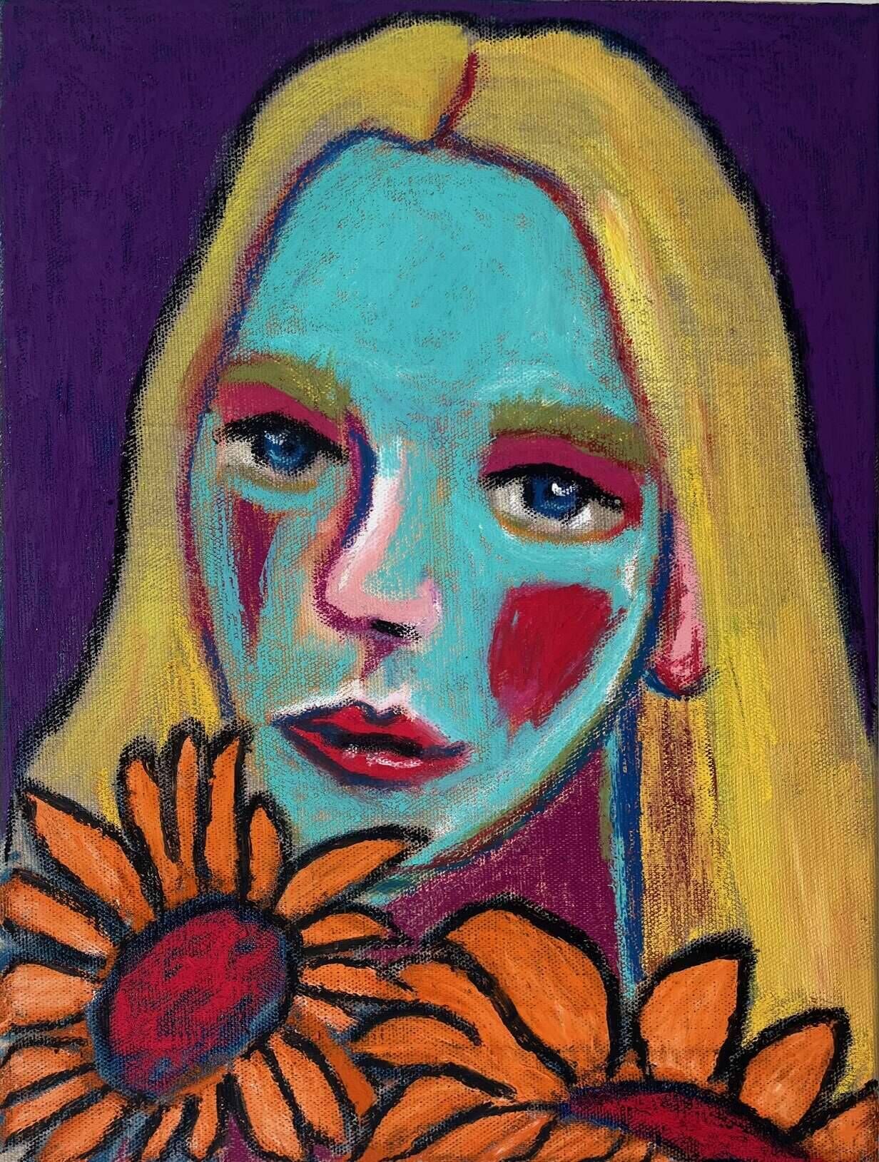 Die Sonnenblumen - Anna Hopfensberger 1
