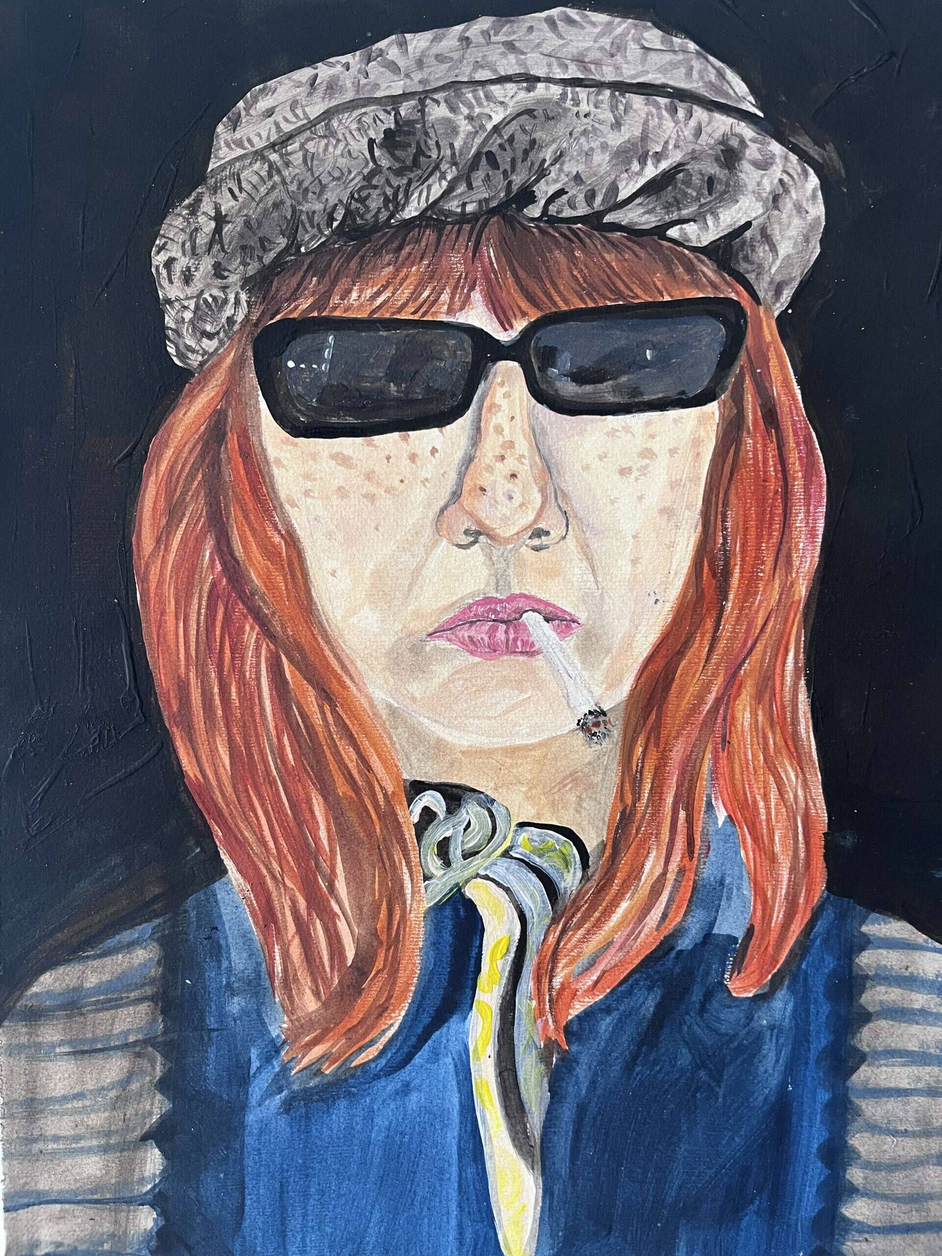 Selbstporträt - Kiki Feltzinger 1