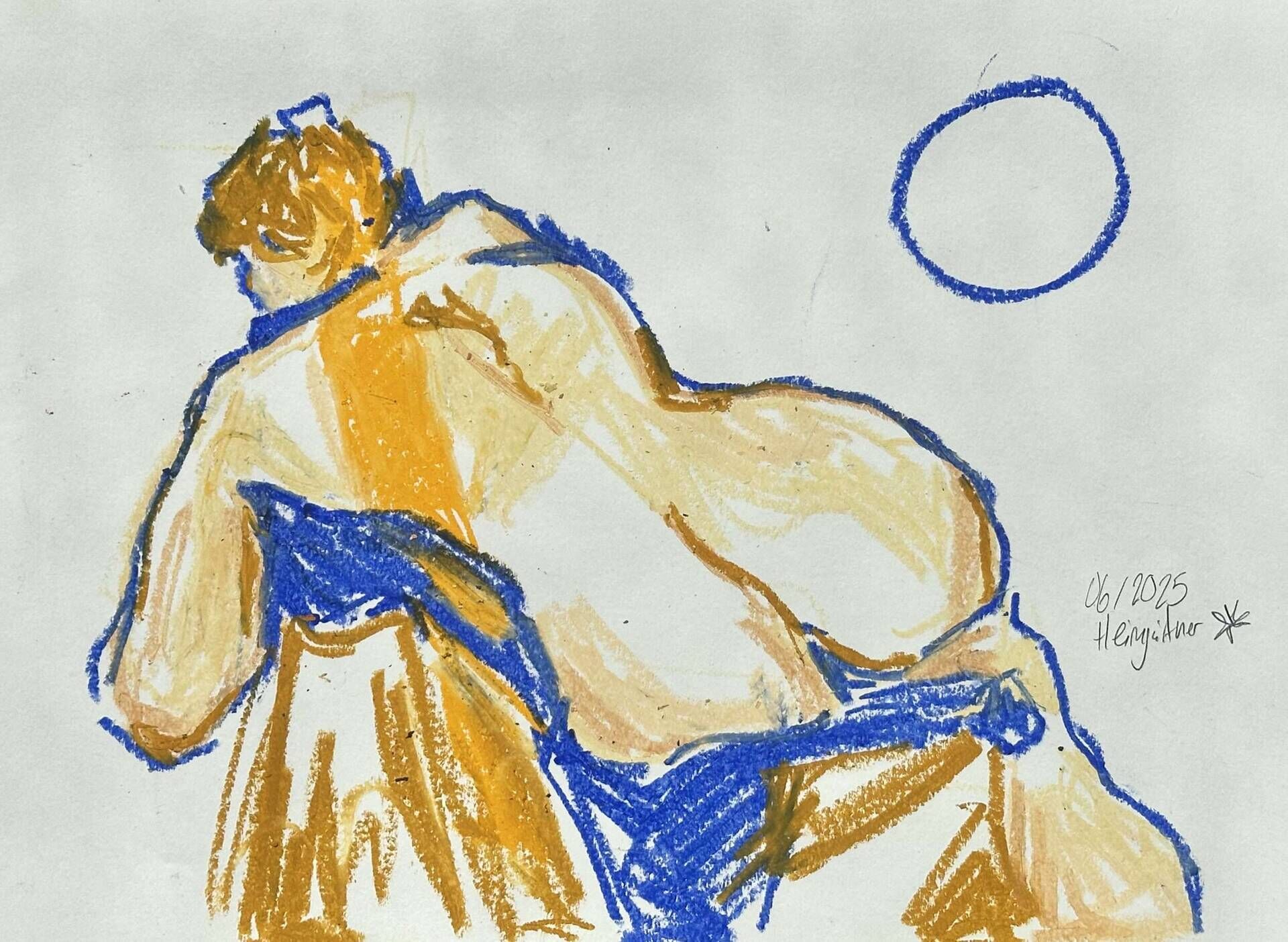 Aktstudie - Daniel Heimgärtner 1