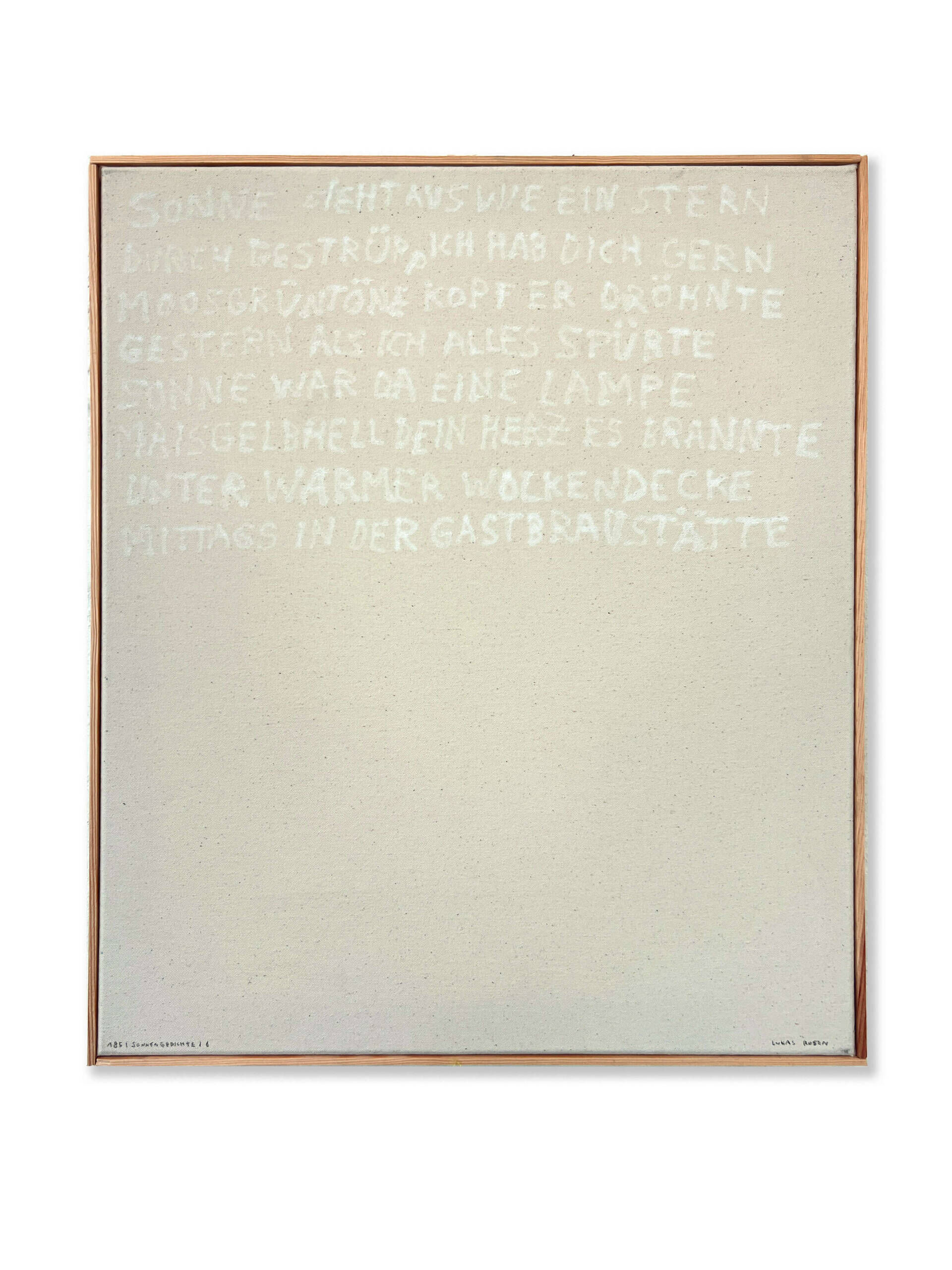 185 I Sonnengedichte I 6 - Lukas Rosen 2