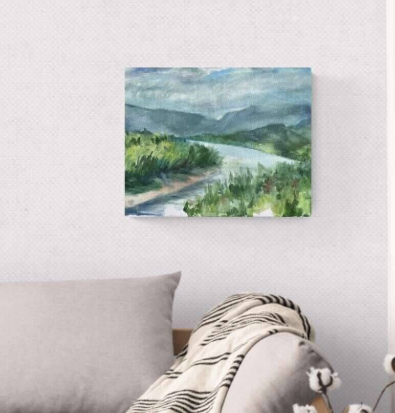 Donauknie, Plein Air - Judit Flamich 2