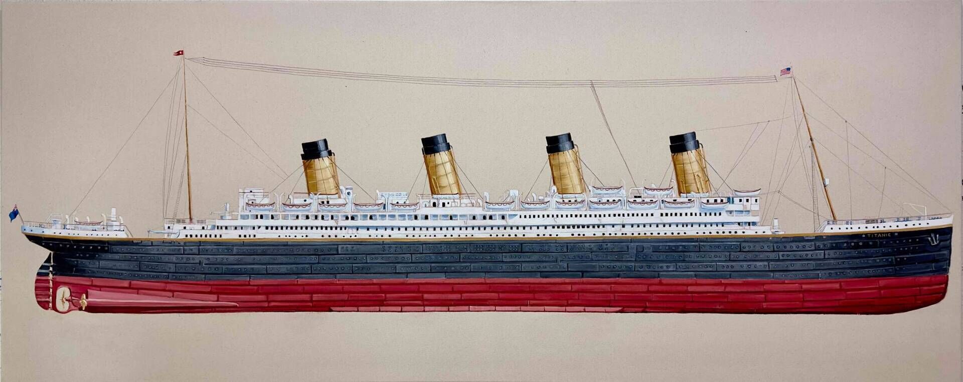 Titanic mit ausreichend Rettungsbooten - Toninho Dingl 1