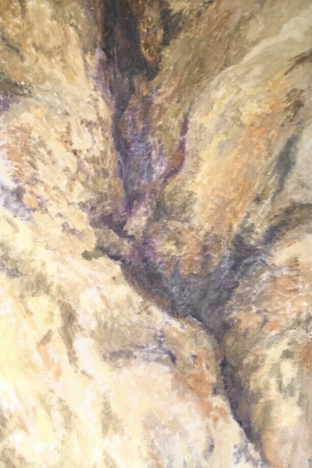 Felsen der Steilküste Stohl