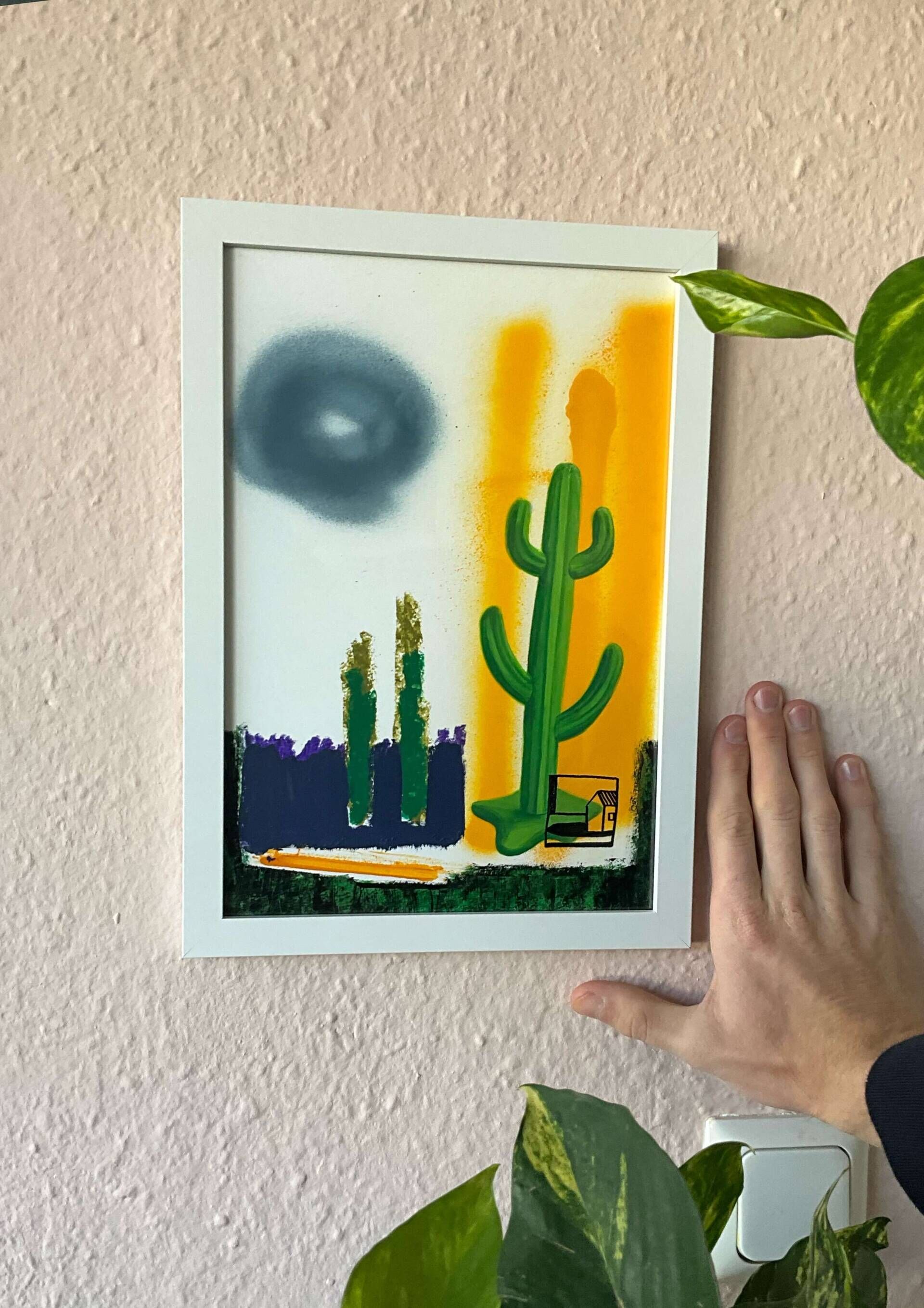 Der große Kaktus ist Stark. - Lukas Franz Zimmermann 4