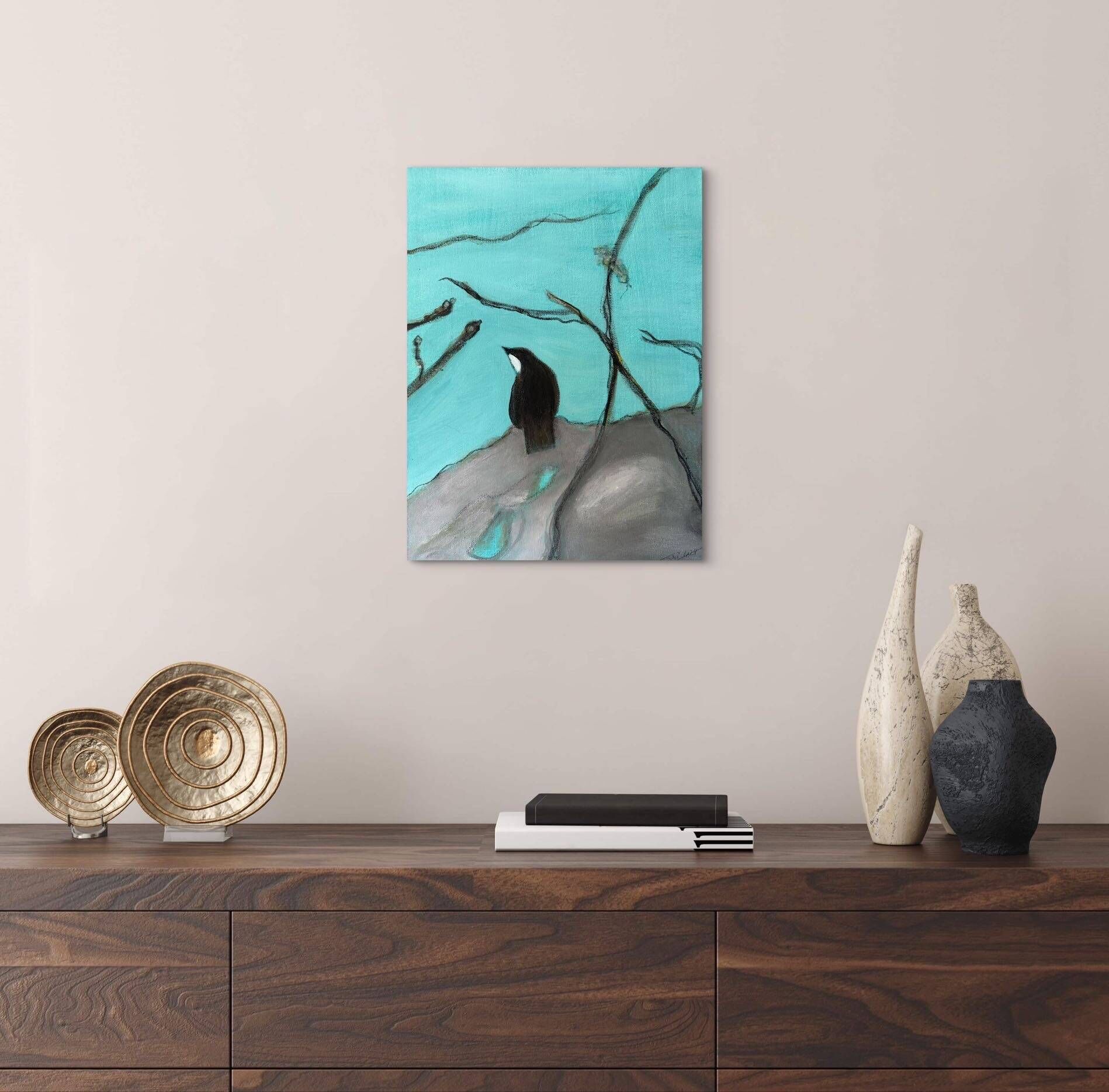 Frühling kommt kleine Wasseramsel - Martina  Schepperle  1