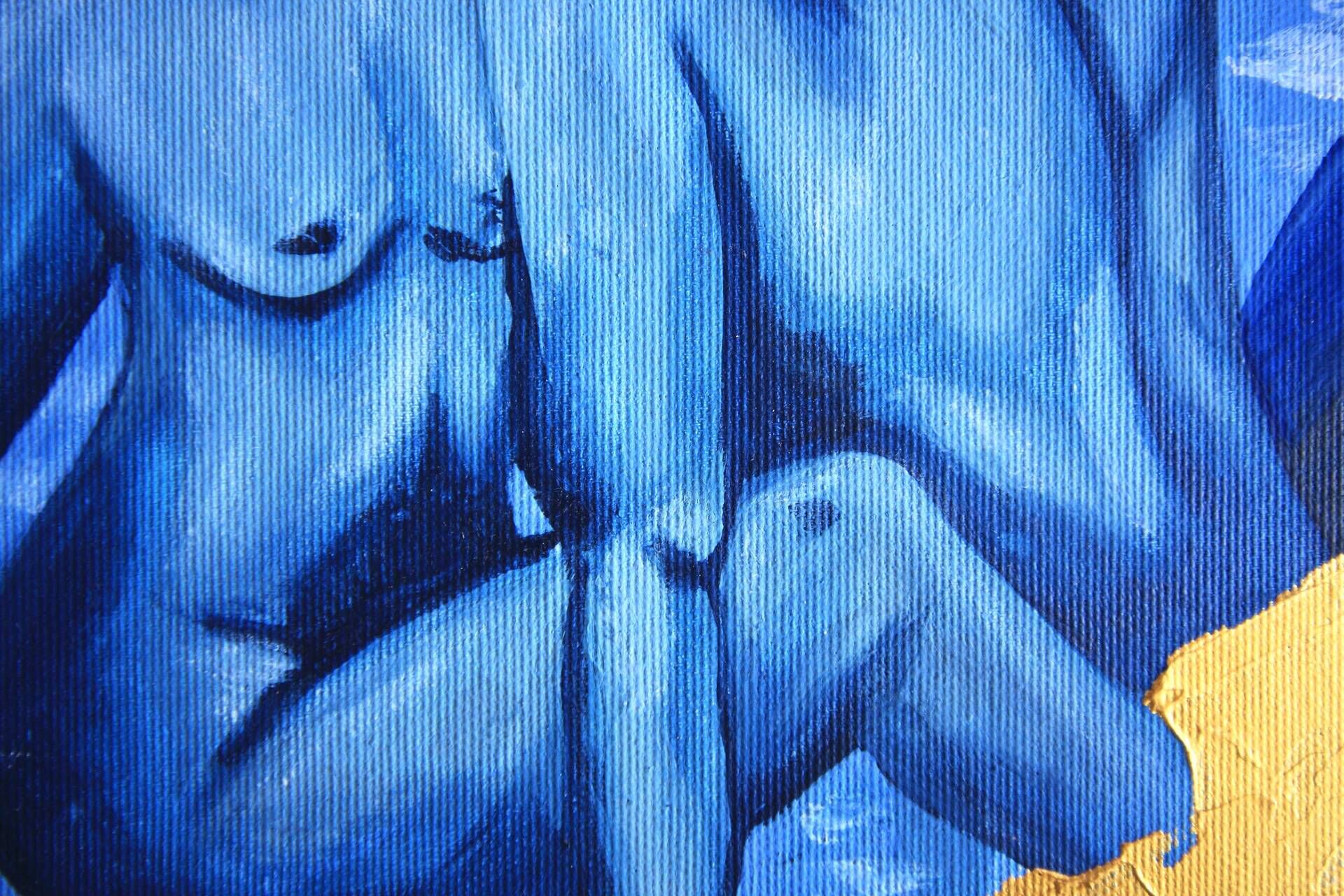 Studie in Blau und Gold - Lisa Sophie Langhans 1