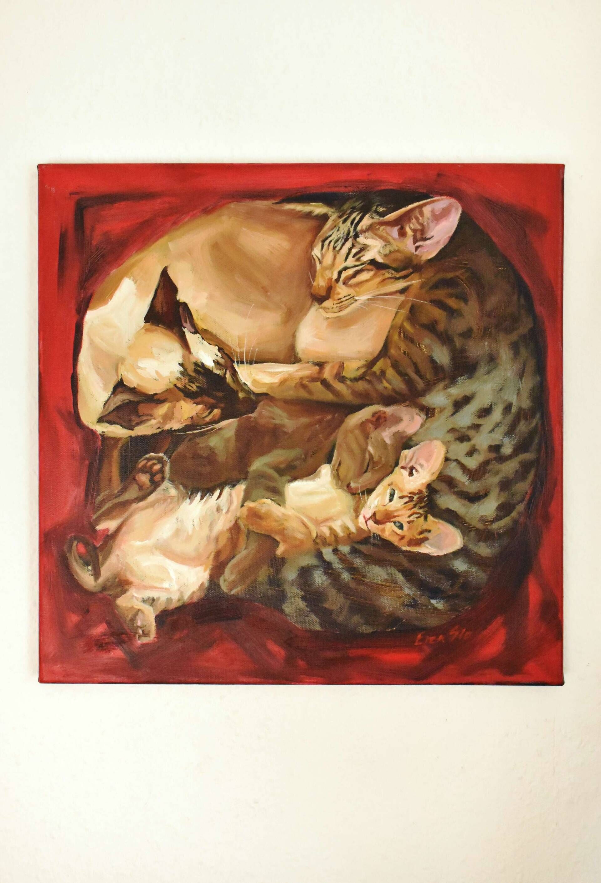 Red Cat Square  - Elza Slo 2