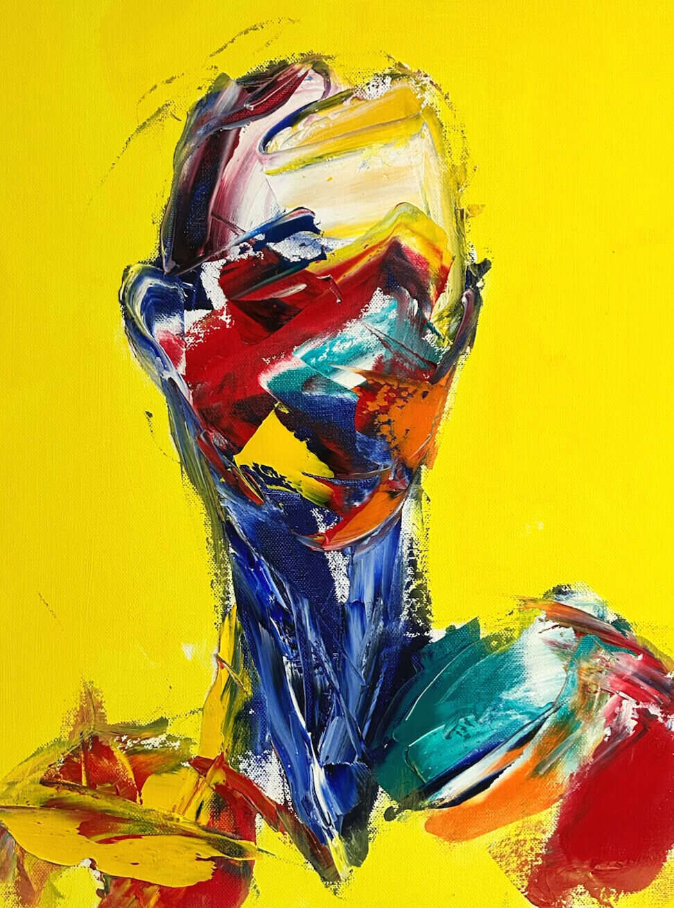 Colour Portrait Gelb Ii - Leonel Perez 1