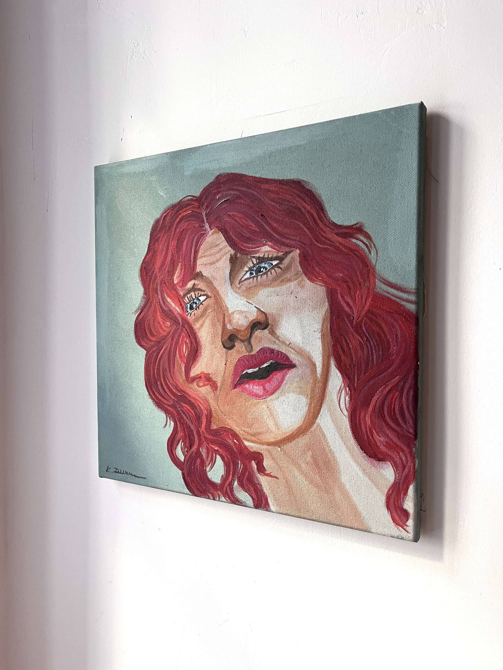 Selbstporträt mit Angst - Kiki Feltzinger 2