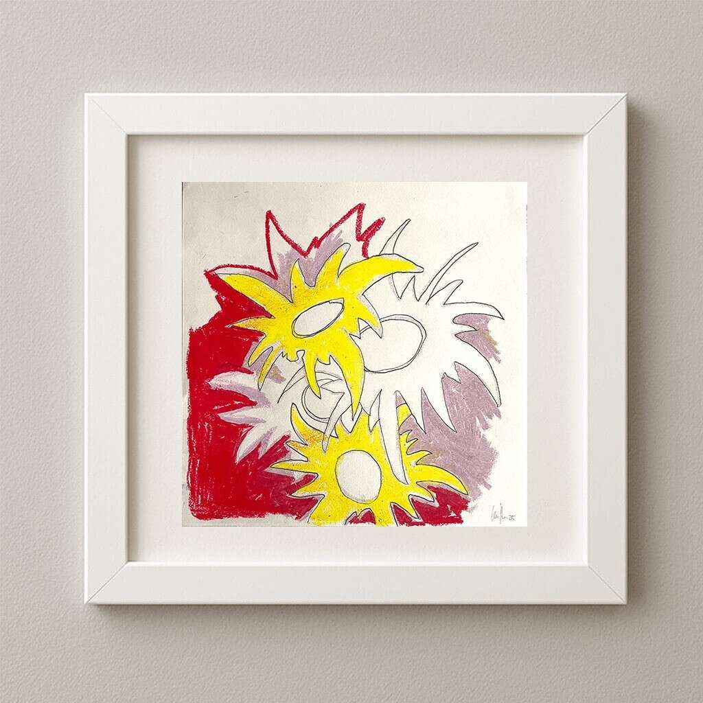 o.T. / Red Flowers - Leoni Hannah 1